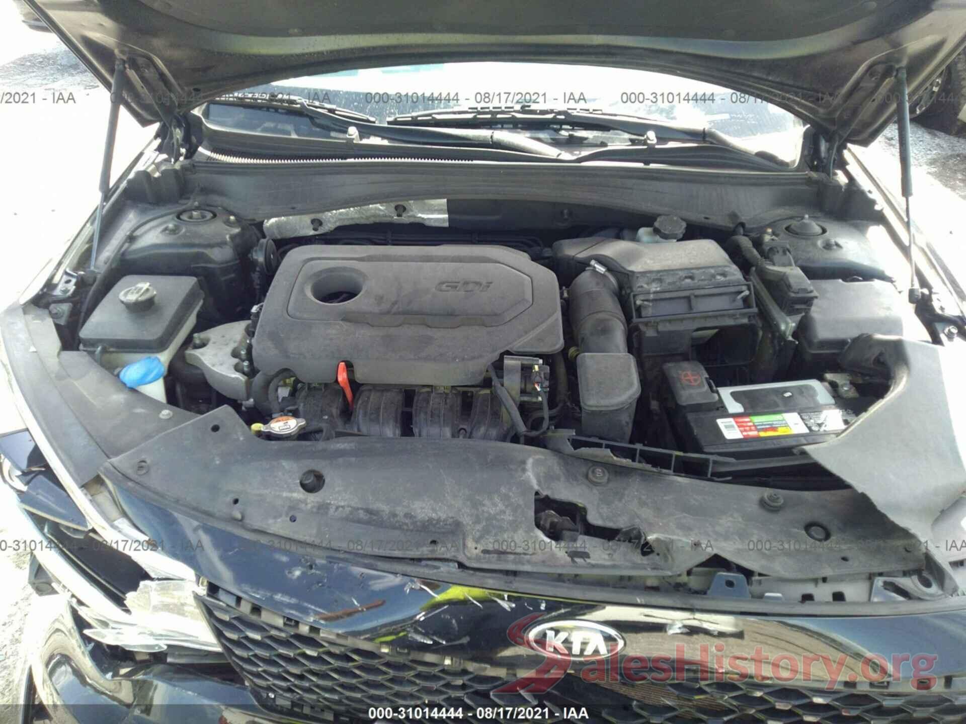 5XXGT4L33GG005561 2016 KIA OPTIMA