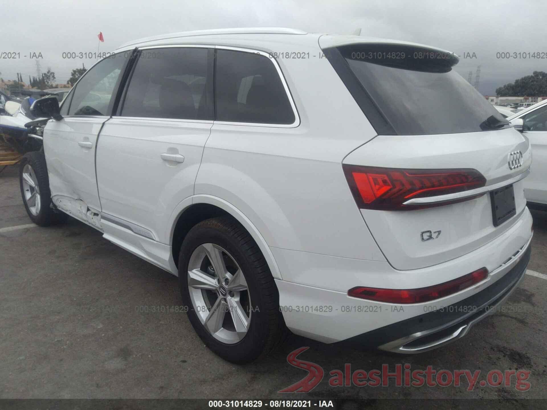 WA1AJAF79LD010903 2020 AUDI Q7