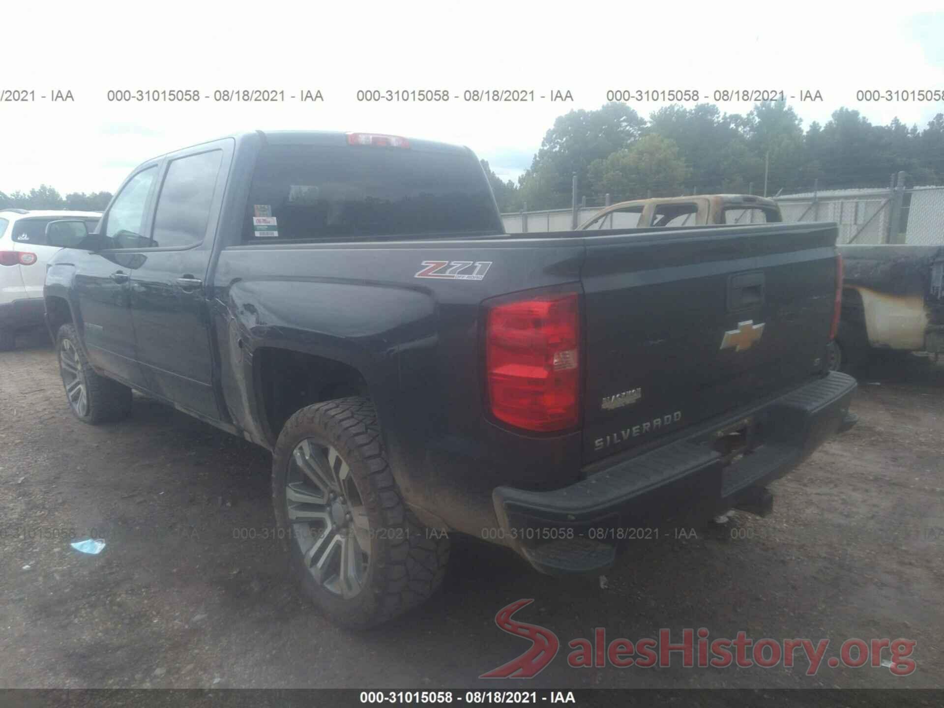 3GCUKREC1HG419033 2017 CHEVROLET SILVERADO 1500