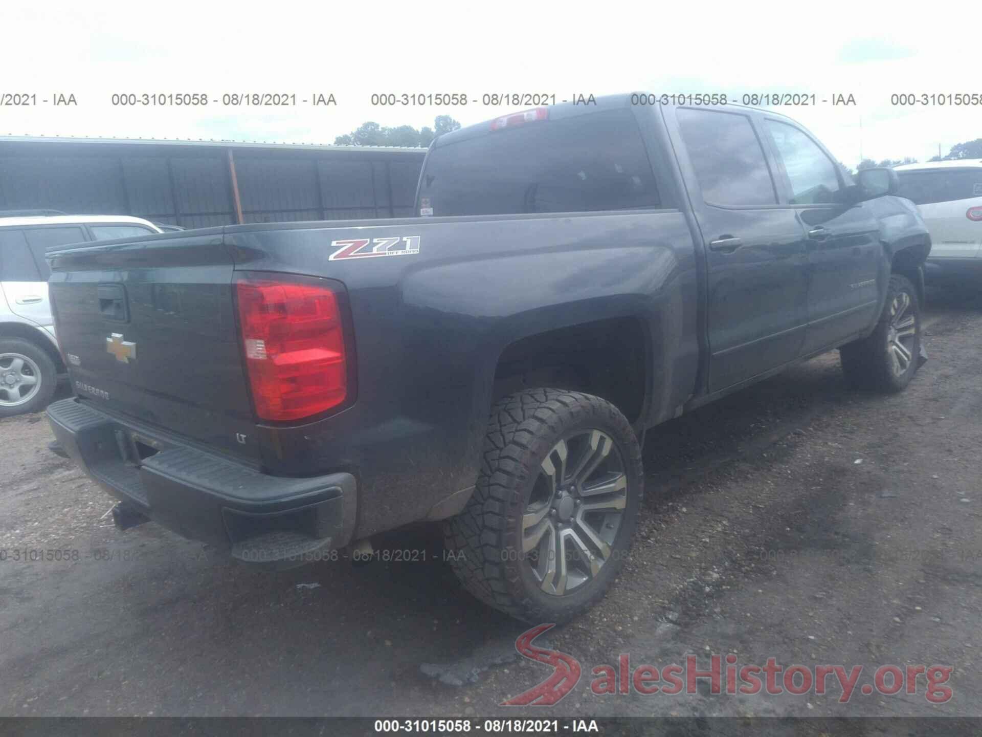 3GCUKREC1HG419033 2017 CHEVROLET SILVERADO 1500