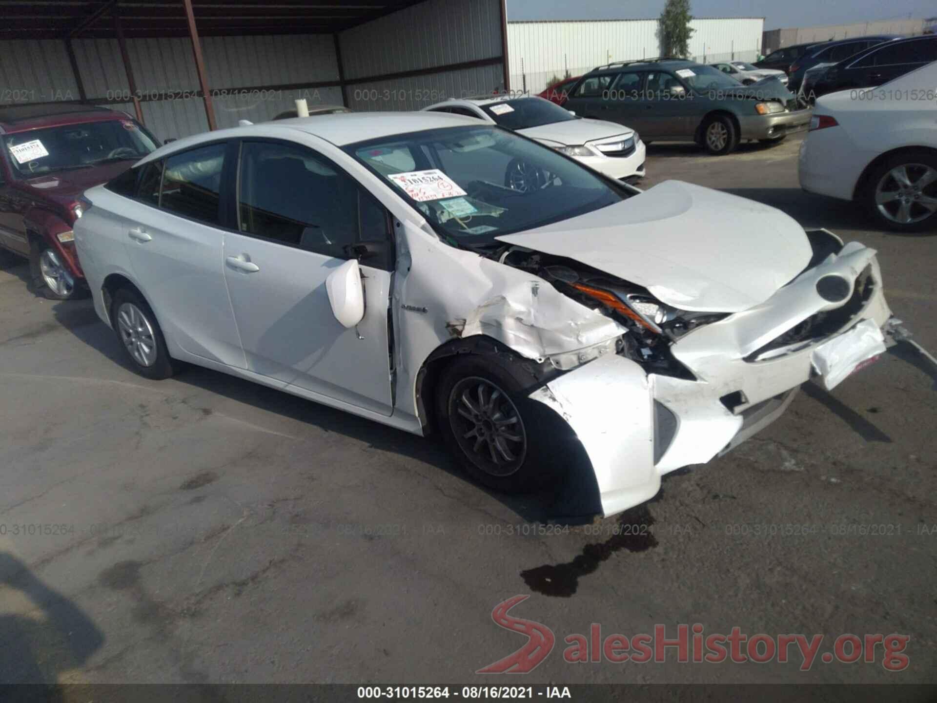 JTDKBRFU2G3022799 2016 TOYOTA PRIUS