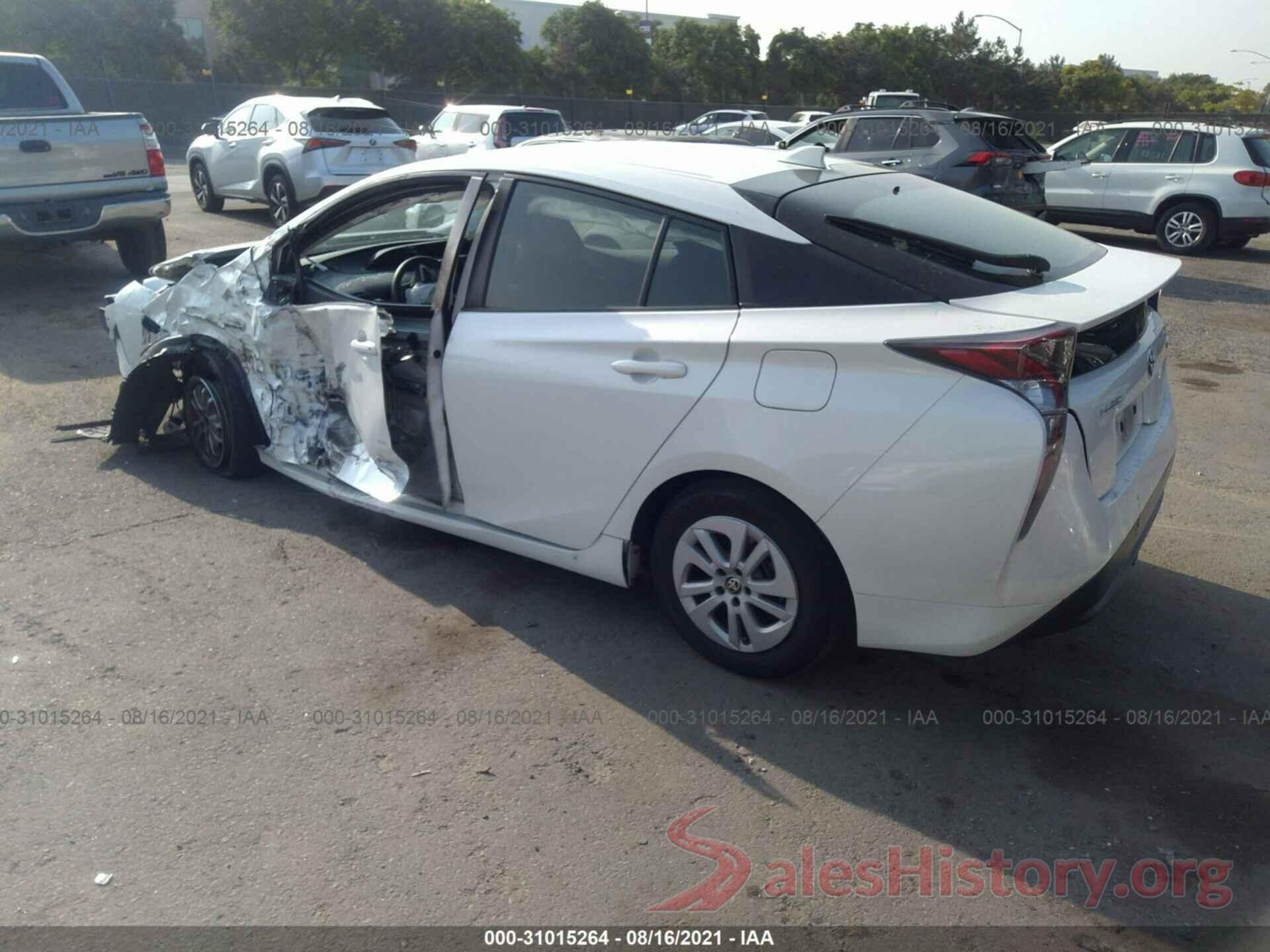 JTDKBRFU2G3022799 2016 TOYOTA PRIUS