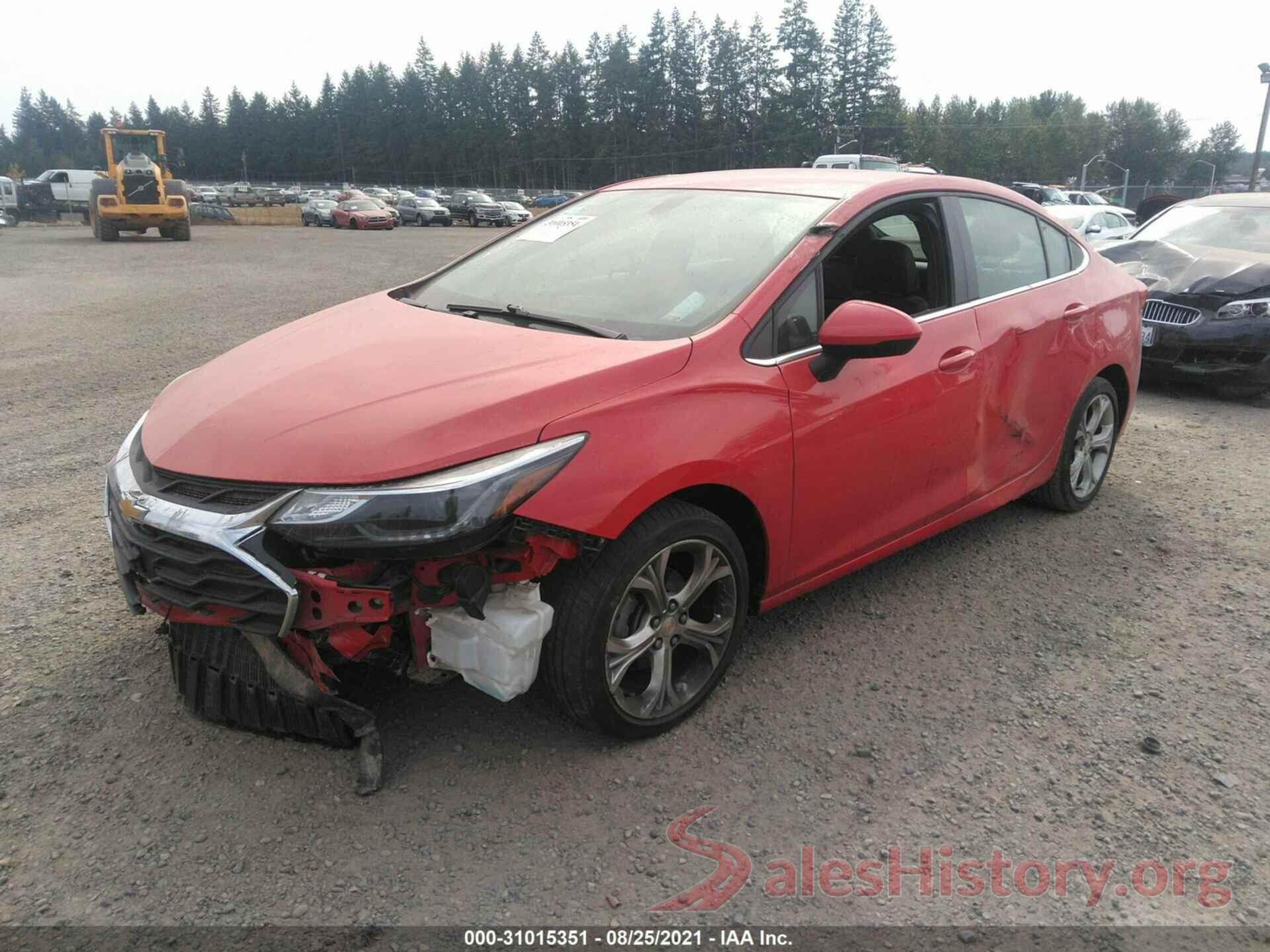 1G1BF5SM2K7101869 2019 CHEVROLET CRUZE