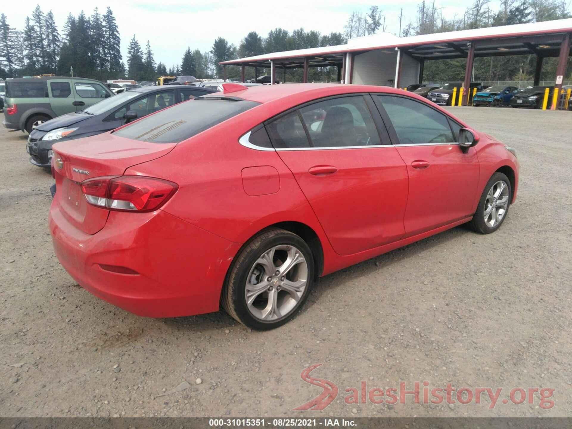 1G1BF5SM2K7101869 2019 CHEVROLET CRUZE