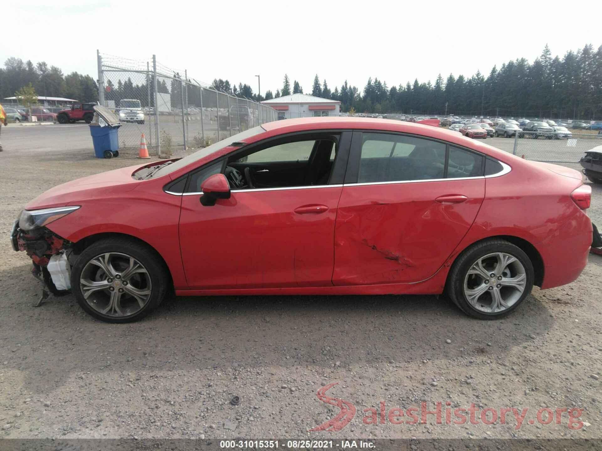 1G1BF5SM2K7101869 2019 CHEVROLET CRUZE