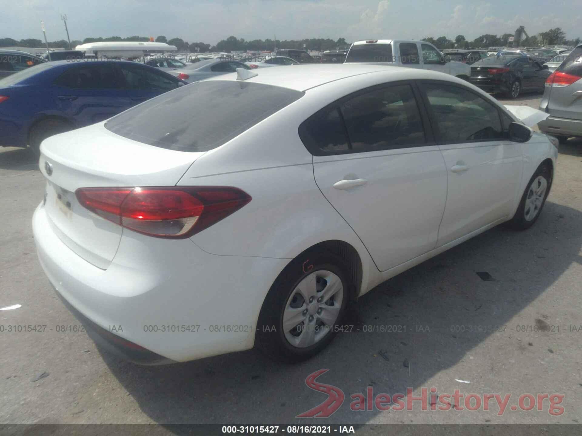 3KPFK4A74HE117414 2017 KIA FORTE