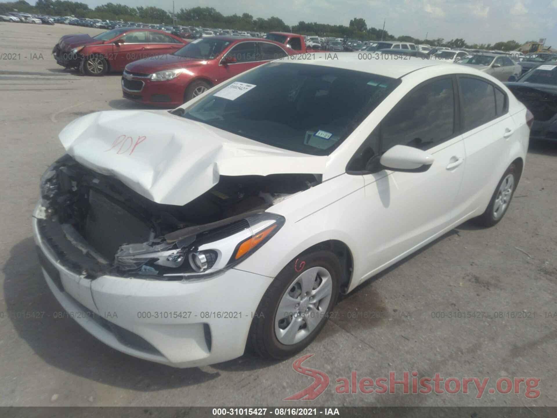 3KPFK4A74HE117414 2017 KIA FORTE