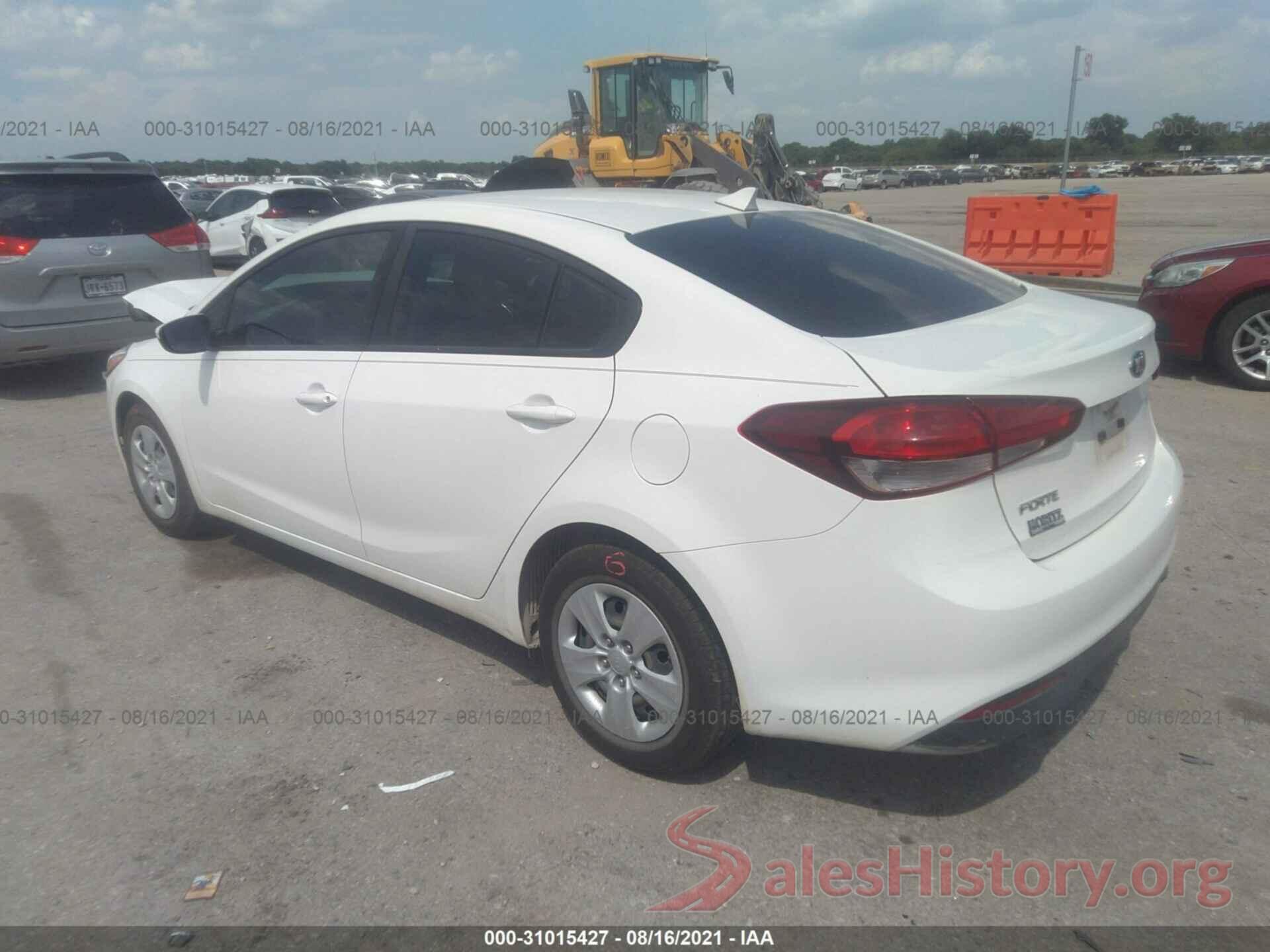 3KPFK4A74HE117414 2017 KIA FORTE