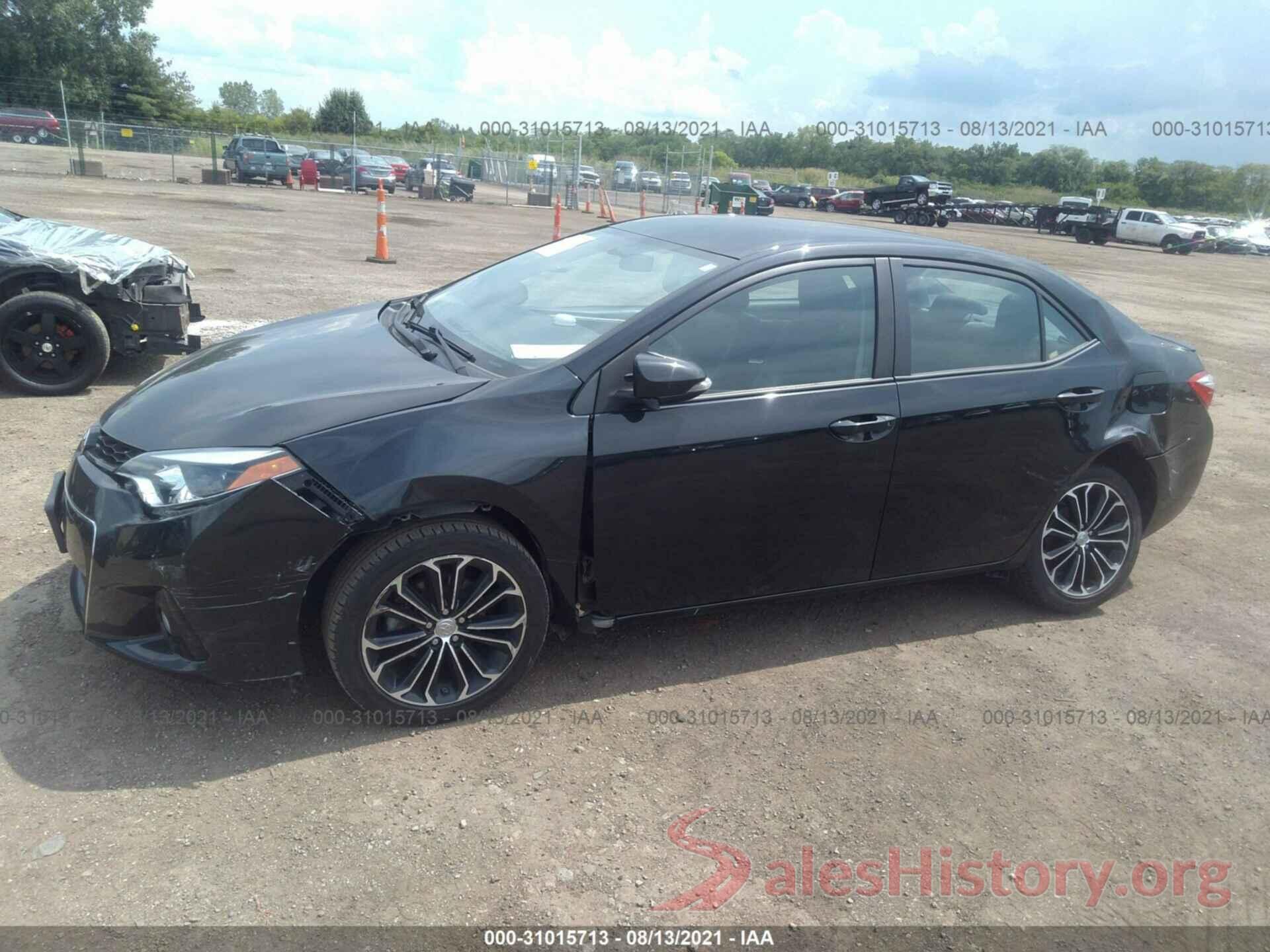 2T1BURHE9GC504595 2016 TOYOTA COROLLA