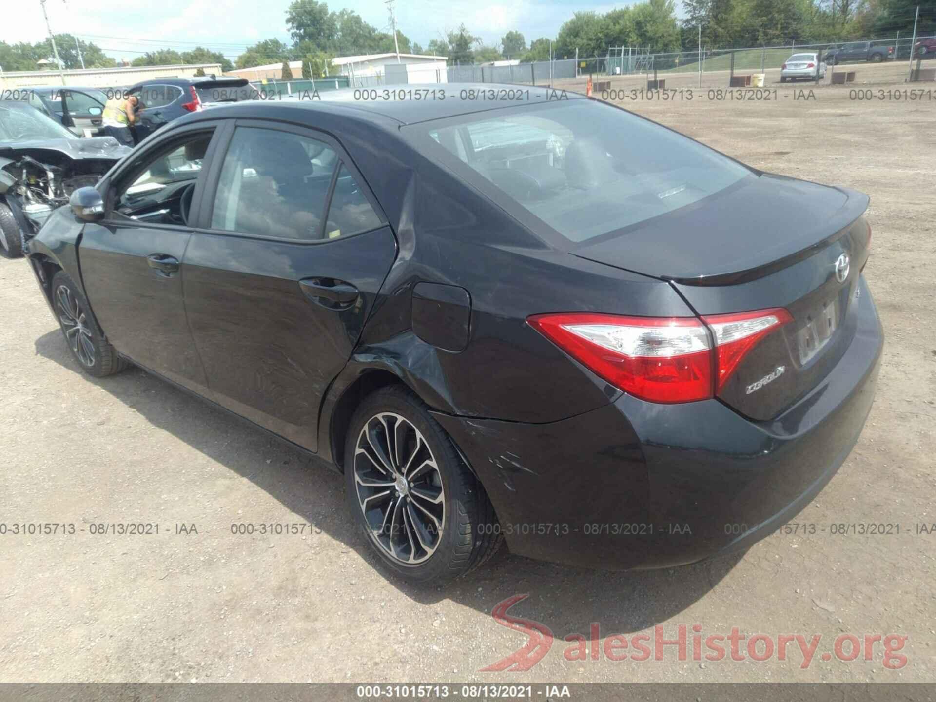 2T1BURHE9GC504595 2016 TOYOTA COROLLA