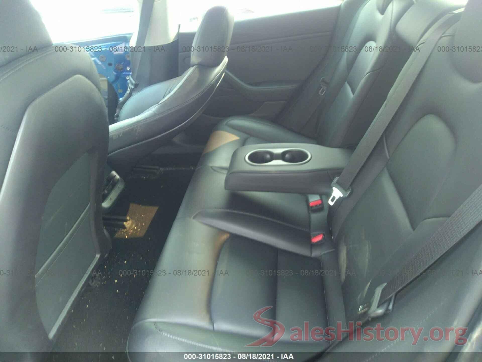 5YJ3E1EAXKF317357 2019 TESLA MODEL 3