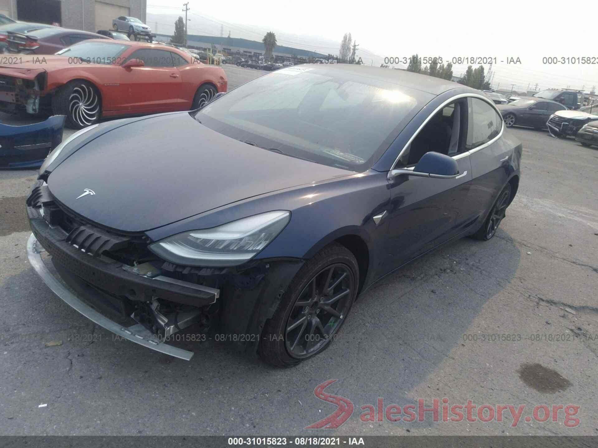 5YJ3E1EAXKF317357 2019 TESLA MODEL 3