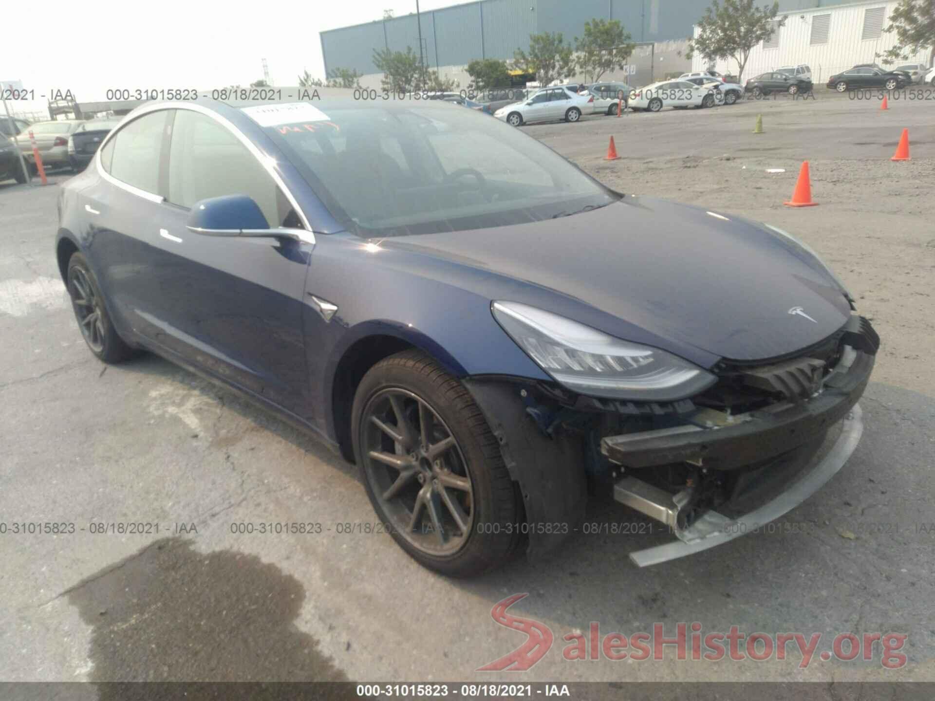 5YJ3E1EAXKF317357 2019 TESLA MODEL 3