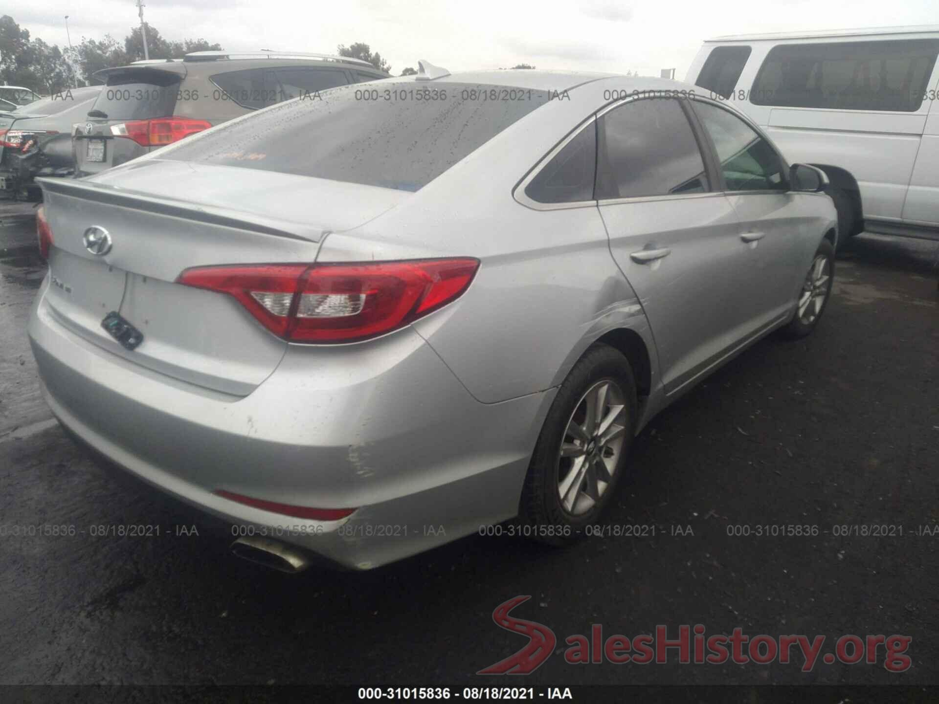 5NPE24AF0HH581444 2017 HYUNDAI SONATA