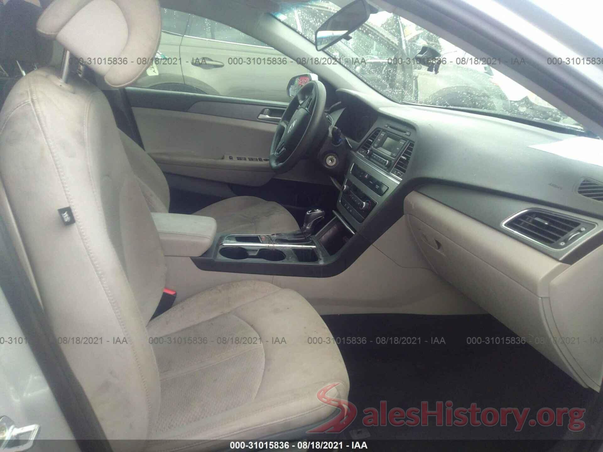 5NPE24AF0HH581444 2017 HYUNDAI SONATA