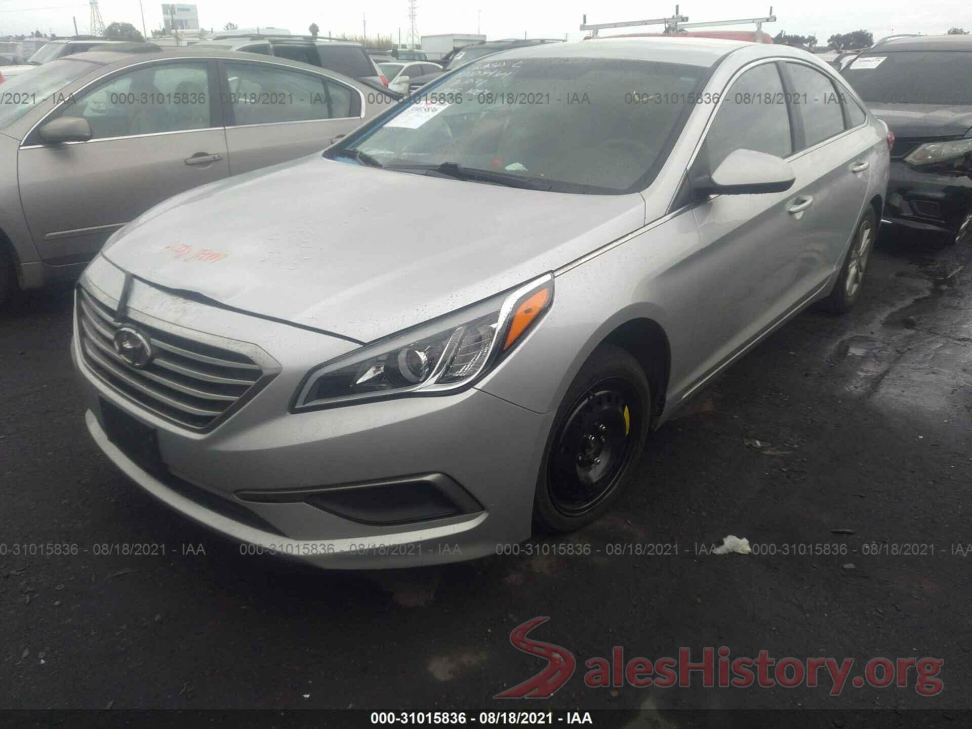 5NPE24AF0HH581444 2017 HYUNDAI SONATA