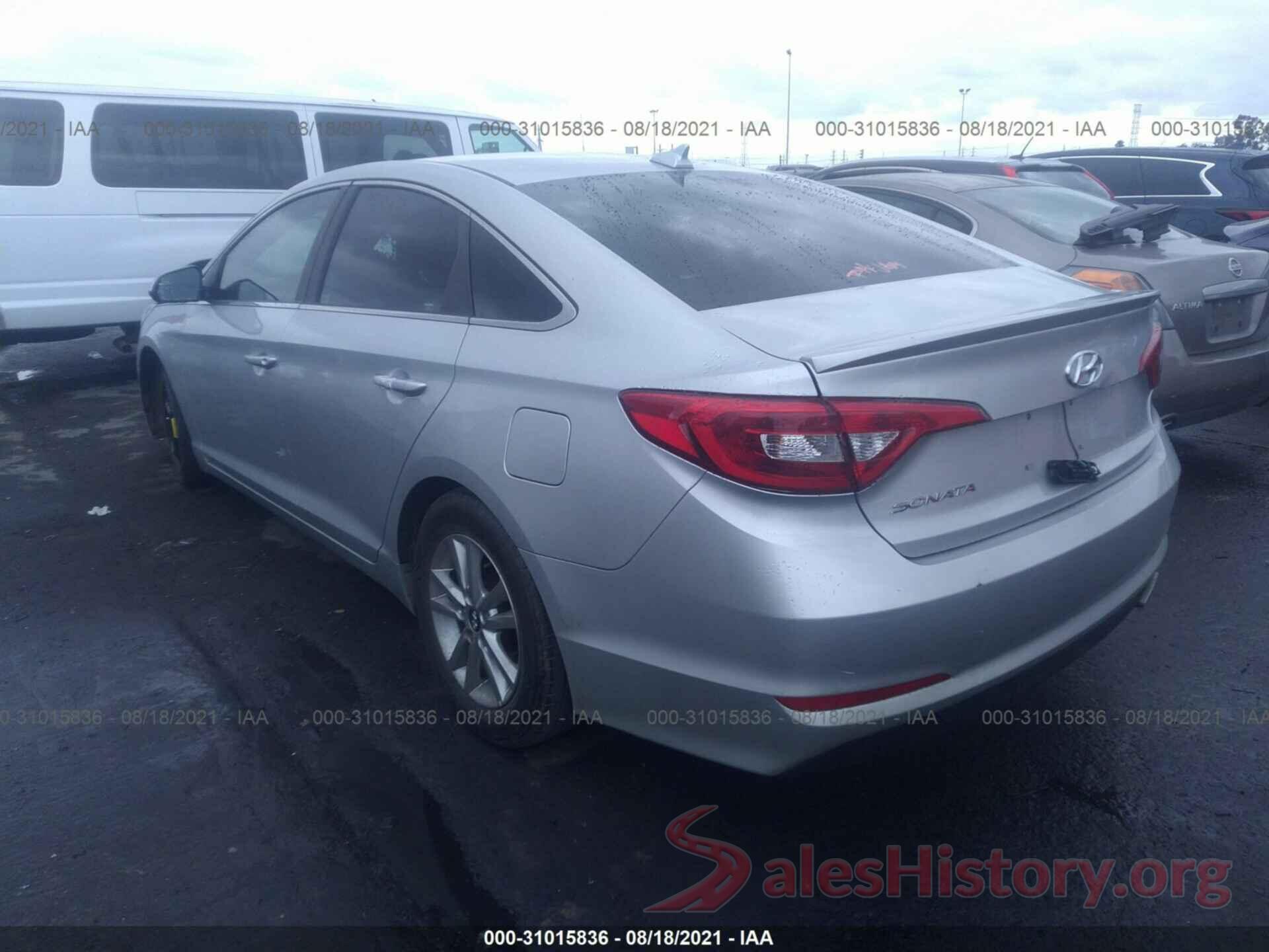 5NPE24AF0HH581444 2017 HYUNDAI SONATA