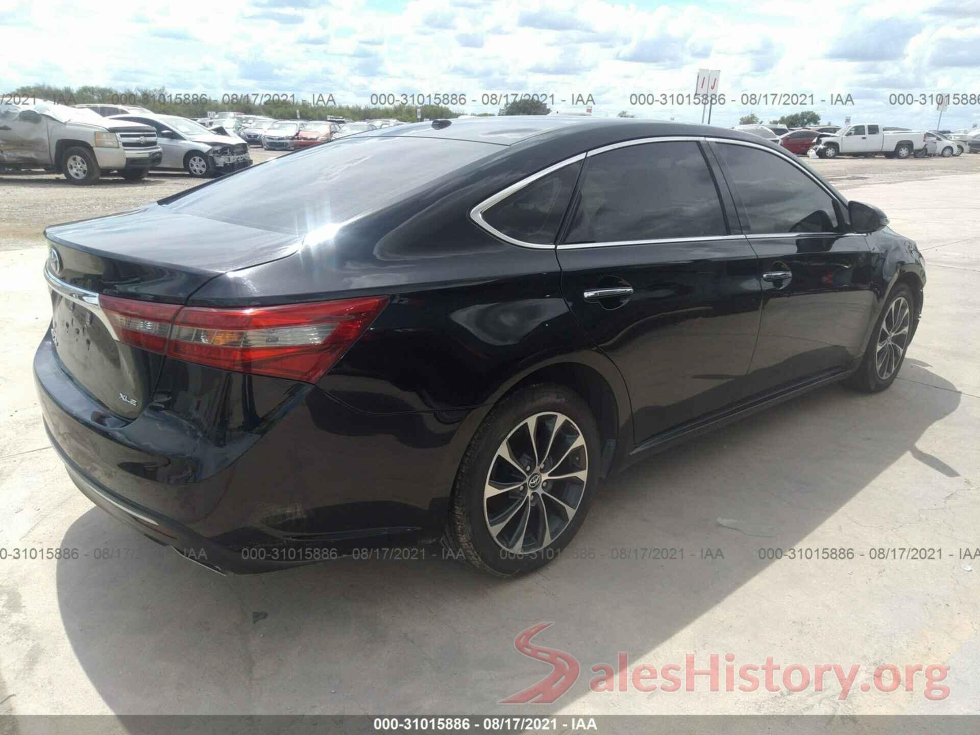 4T1BK1EBXGU201065 2016 TOYOTA AVALON