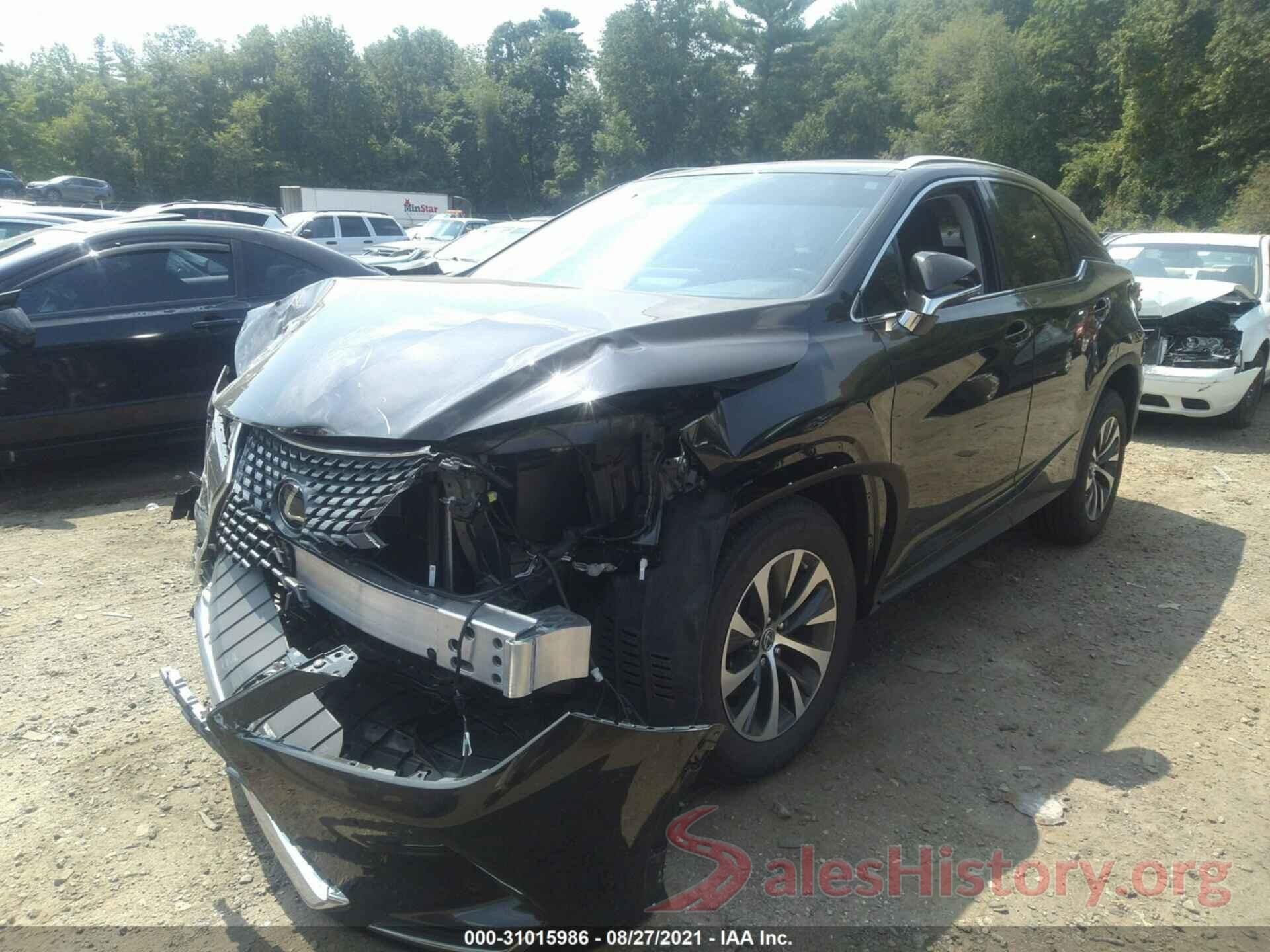 2T2HZMDA5MC293307 2021 LEXUS RX