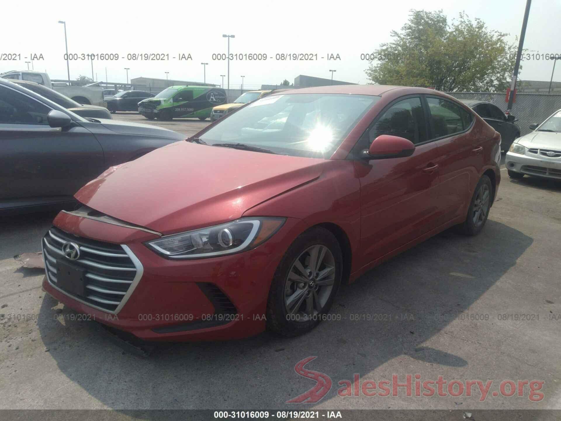 5NPD84LF0JH312728 2018 HYUNDAI ELANTRA