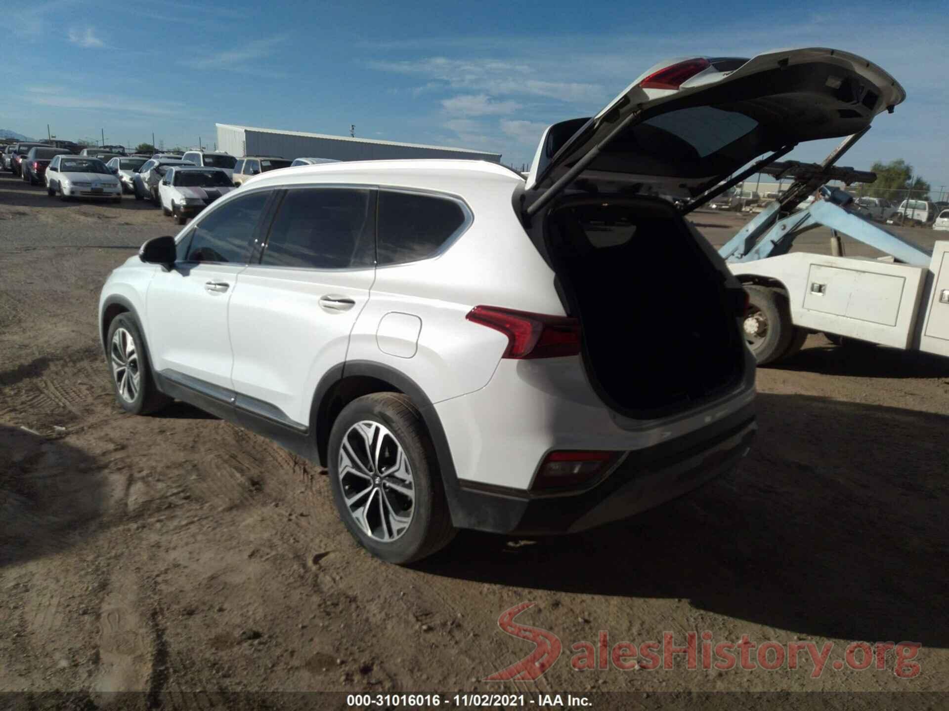 5NMS53AA2LH184011 2020 HYUNDAI SANTA FE