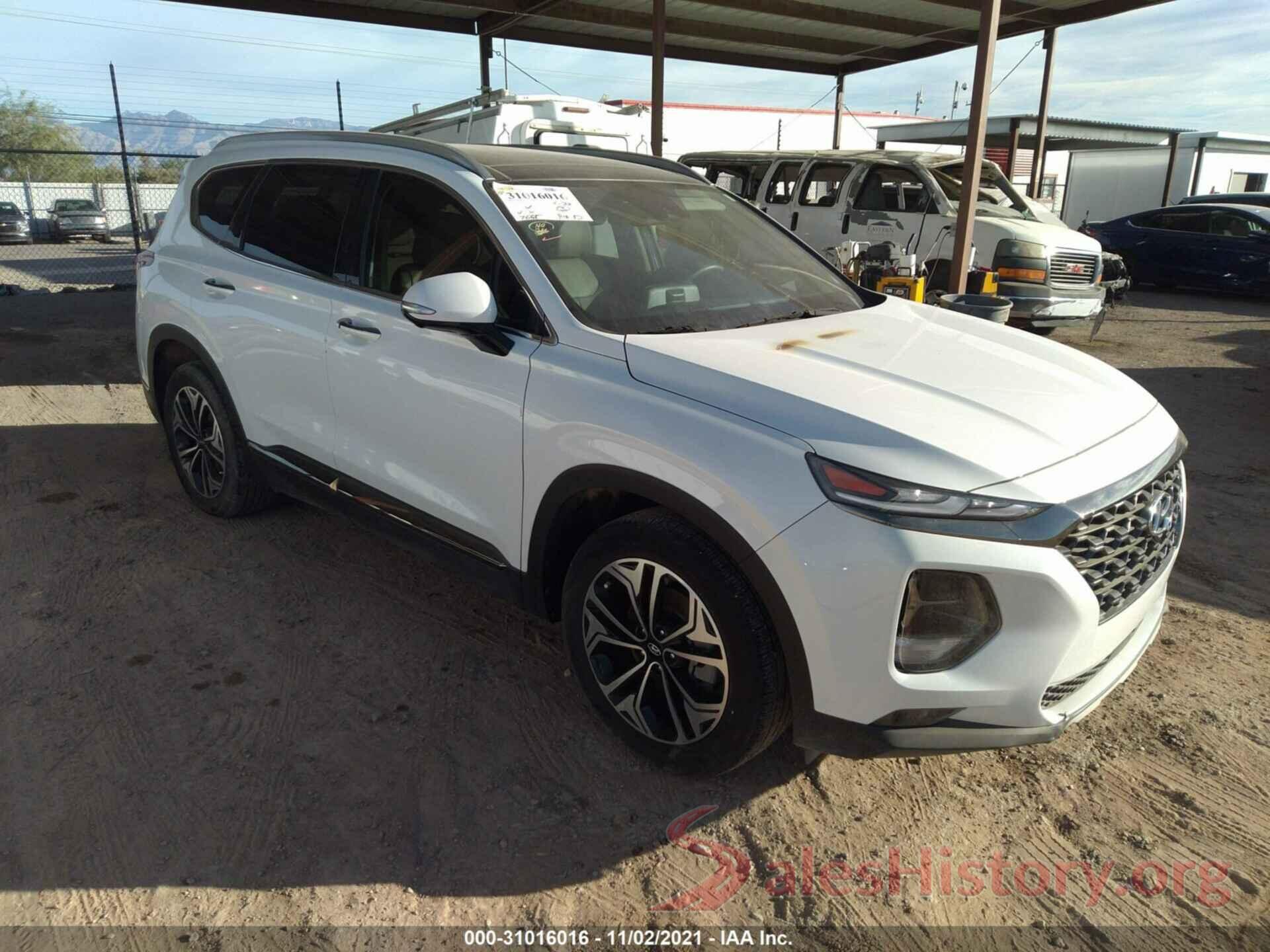 5NMS53AA2LH184011 2020 HYUNDAI SANTA FE