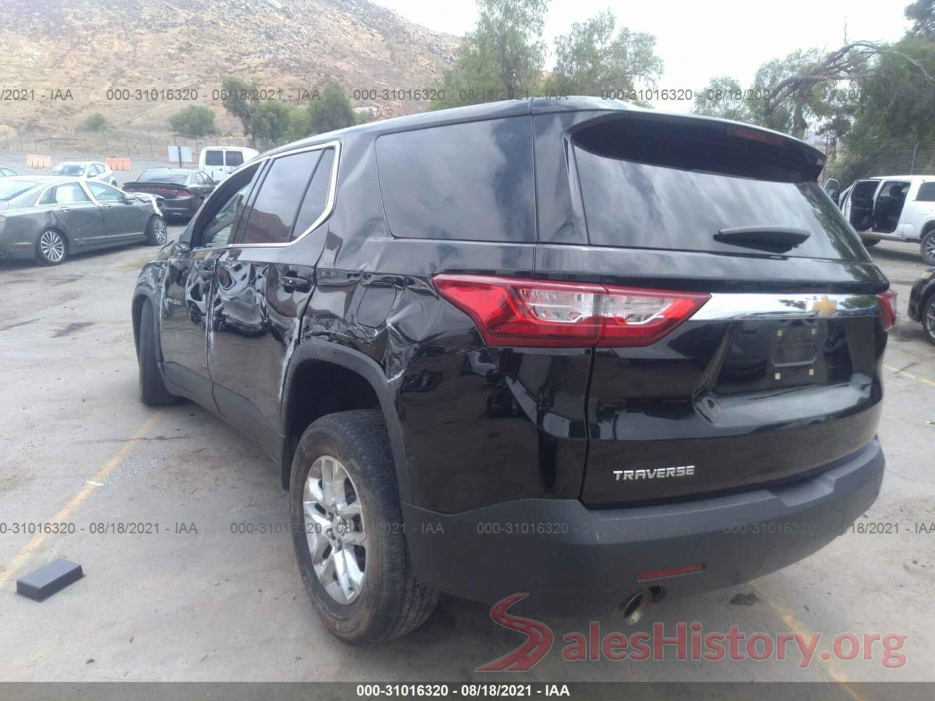 1GNERFKW6JJ152500 2018 CHEVROLET TRAVERSE