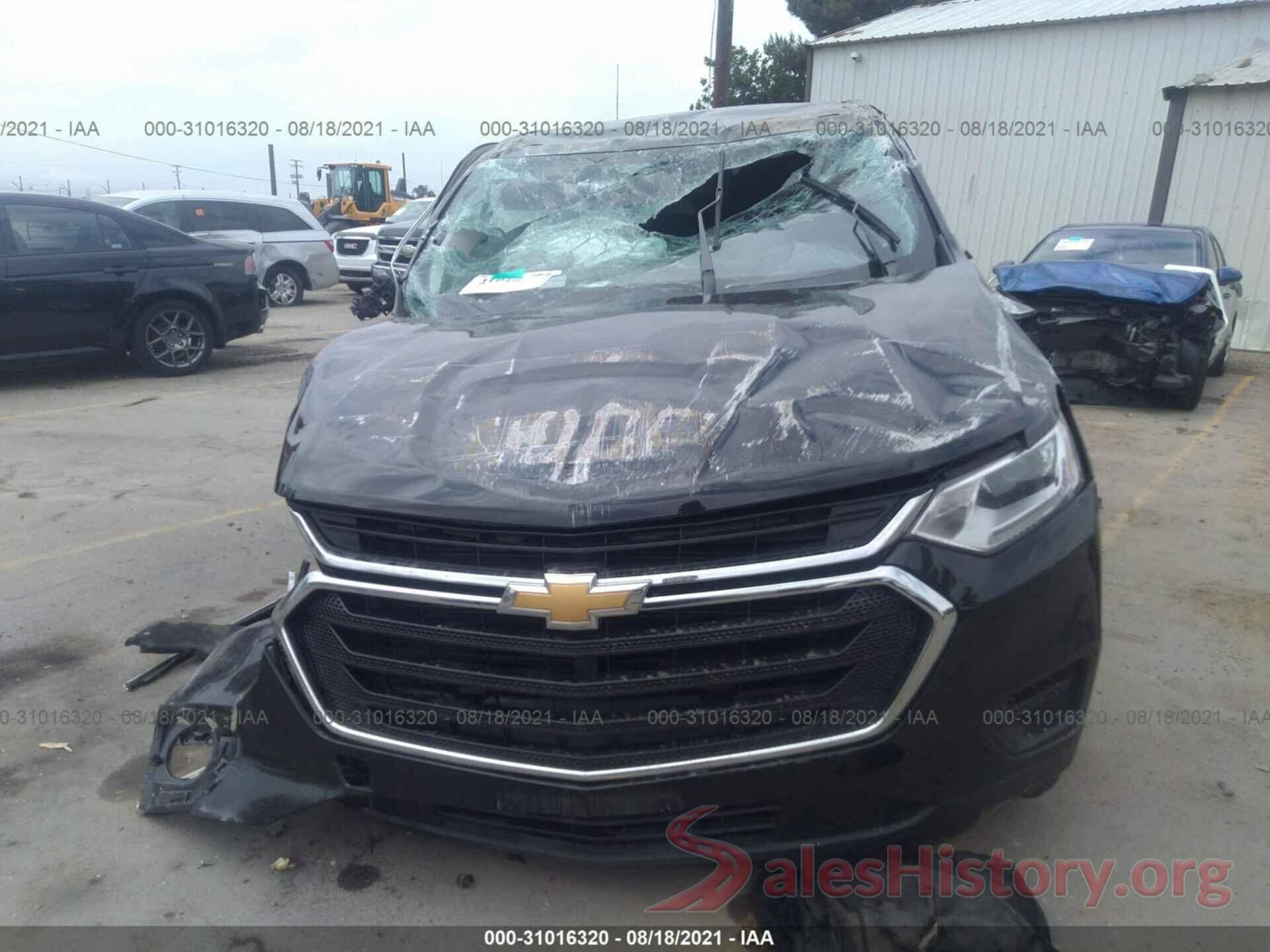 1GNERFKW6JJ152500 2018 CHEVROLET TRAVERSE