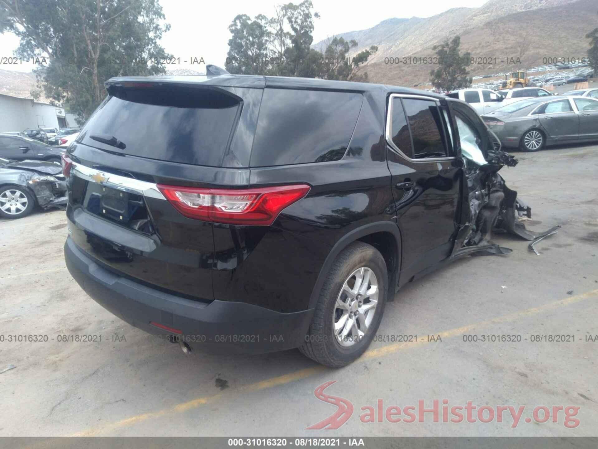 1GNERFKW6JJ152500 2018 CHEVROLET TRAVERSE