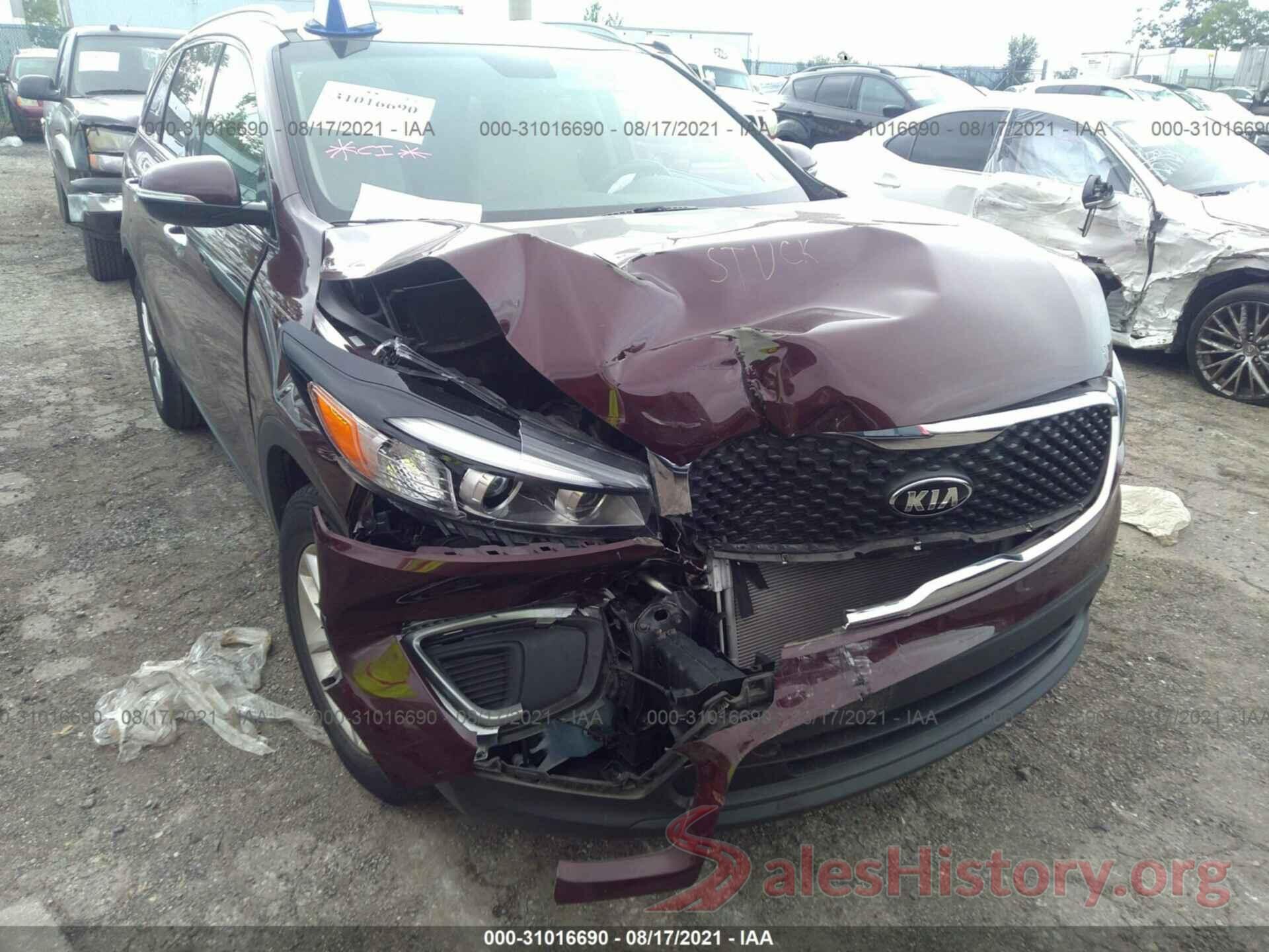 5XYPG4A37HG296585 2017 KIA SORENTO