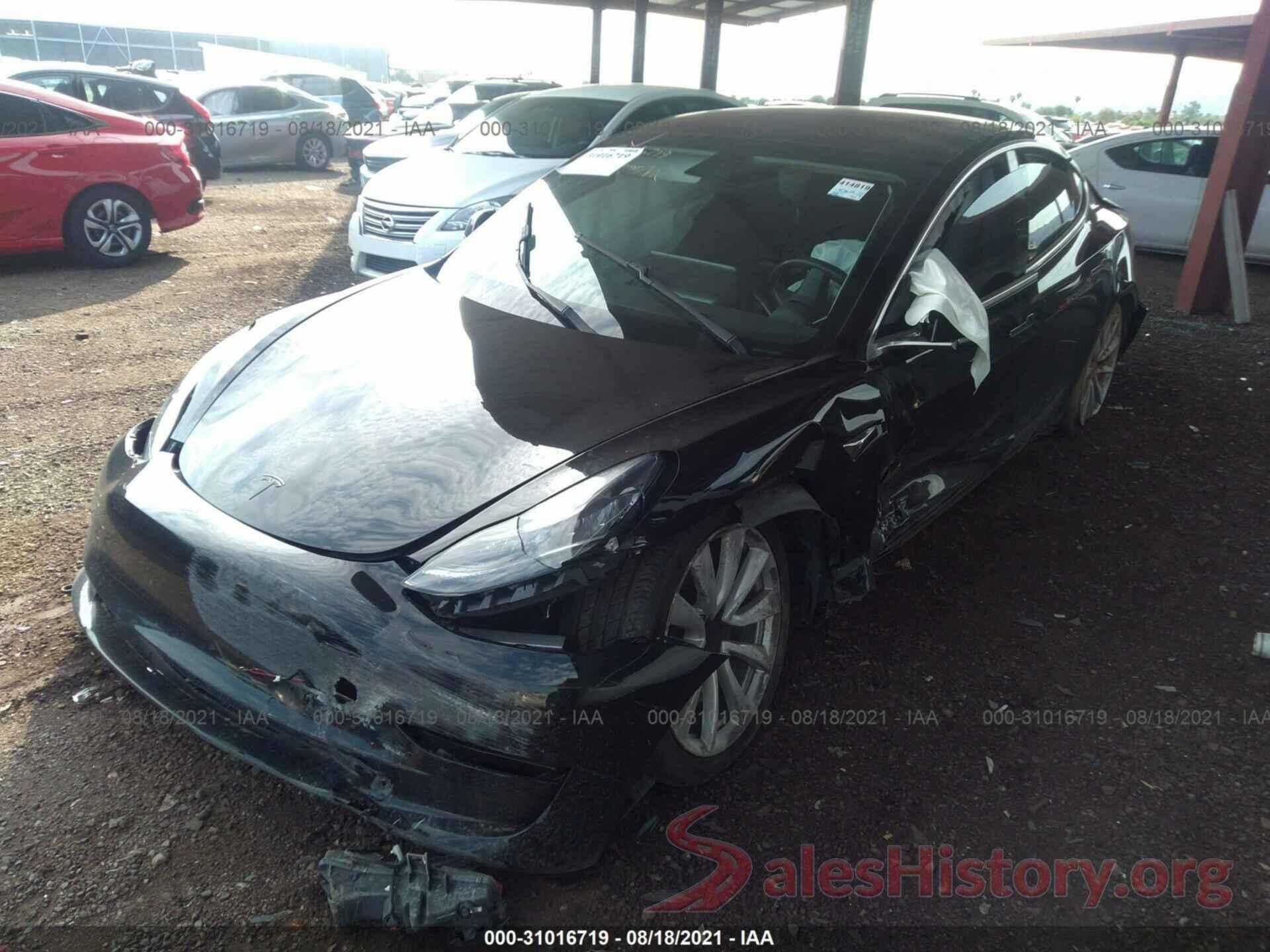 5YJ3E1EA1JF013316 2018 TESLA MODEL 3