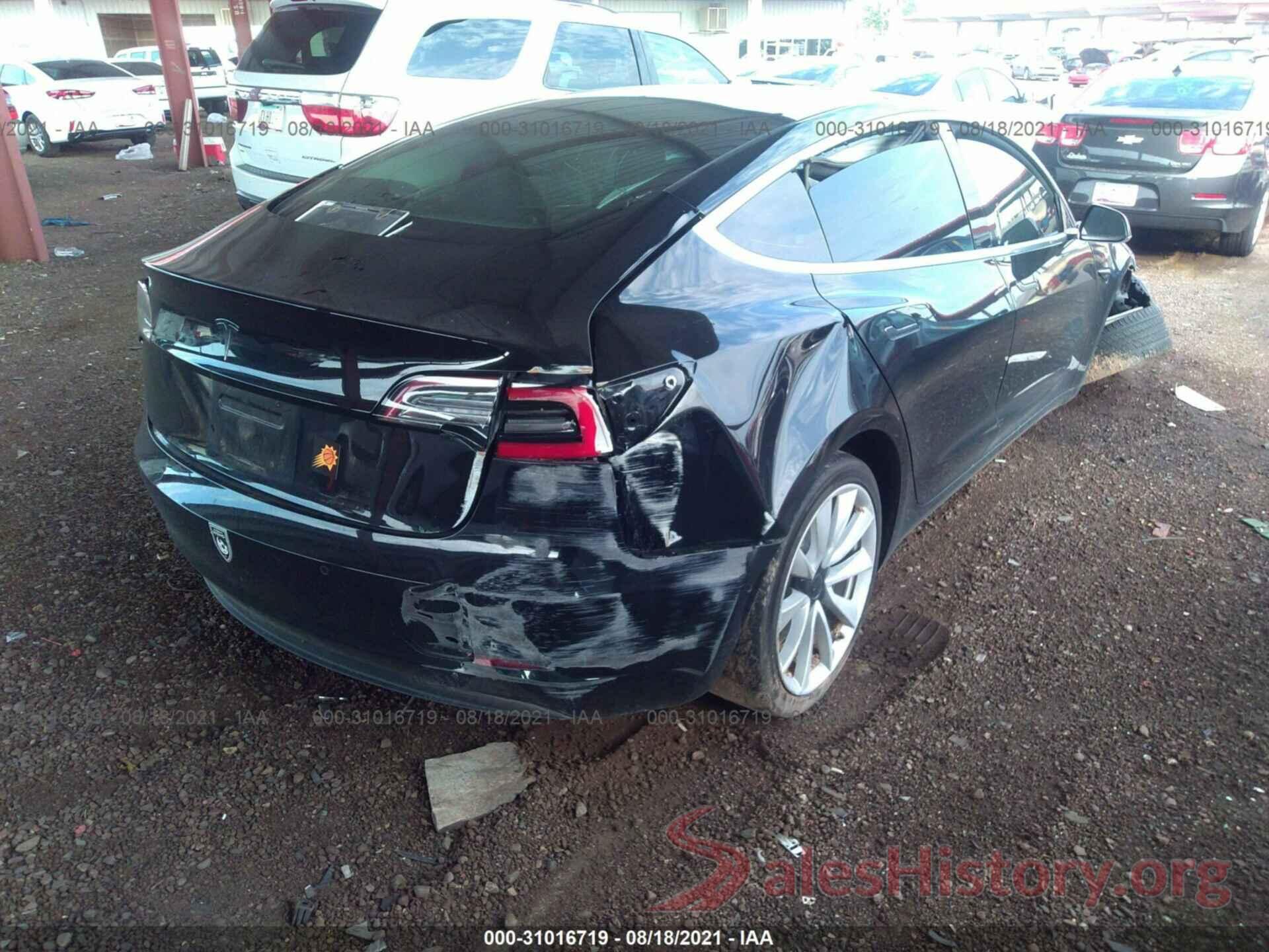 5YJ3E1EA1JF013316 2018 TESLA MODEL 3