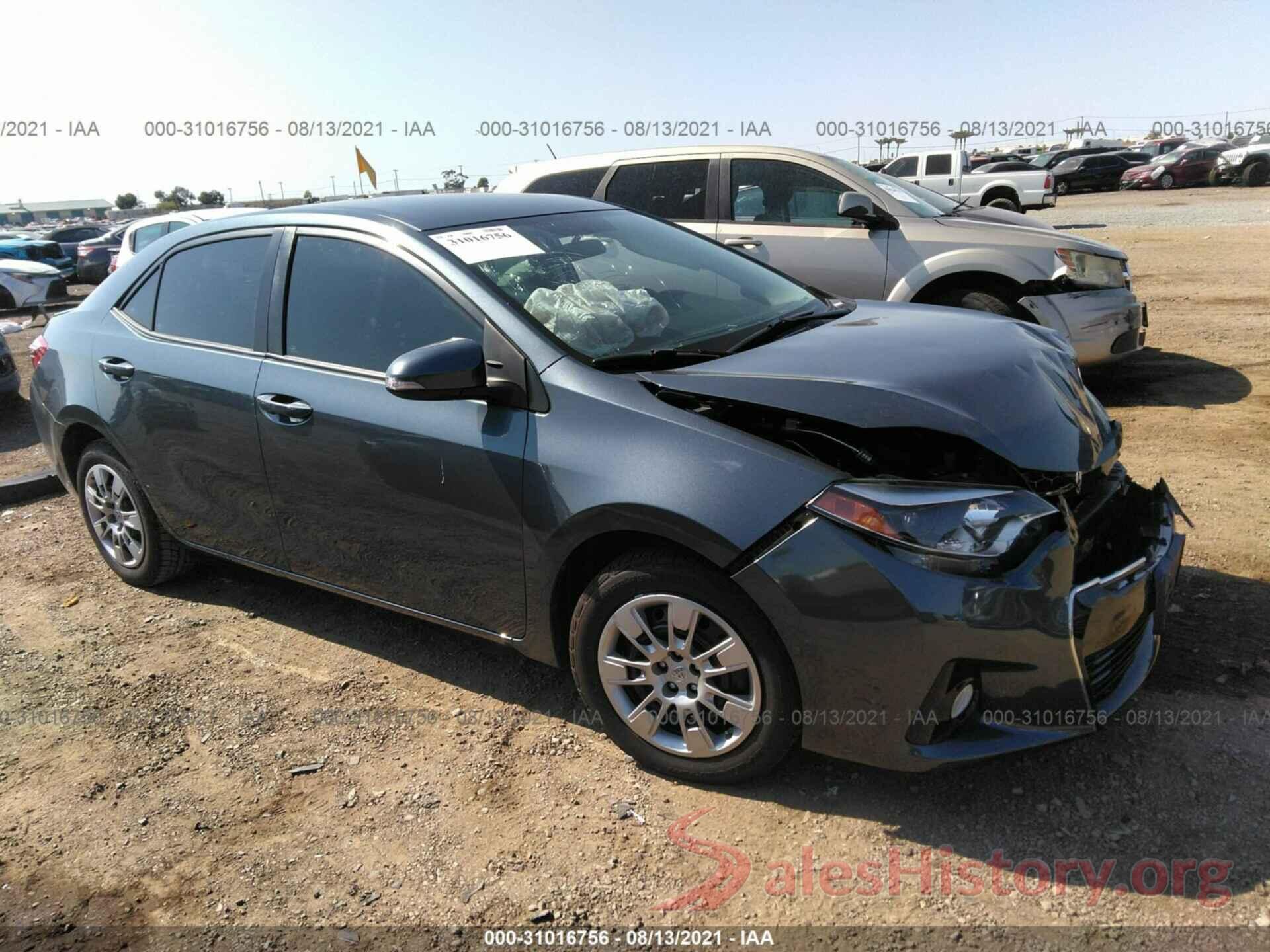 2T1BURHE3GC632427 2016 TOYOTA COROLLA