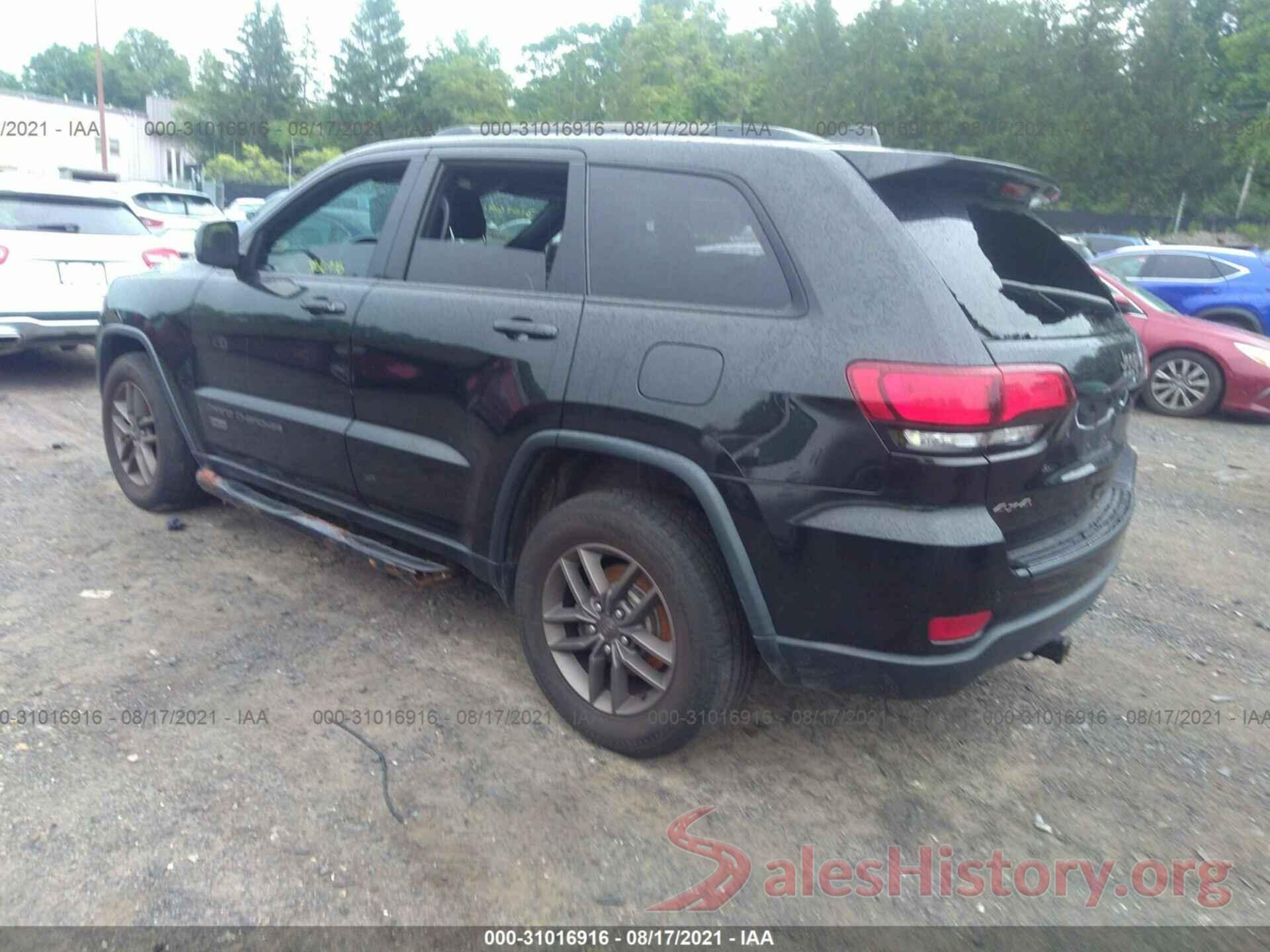 1C4RJFAG6GC359848 2016 JEEP GRAND CHEROKEE