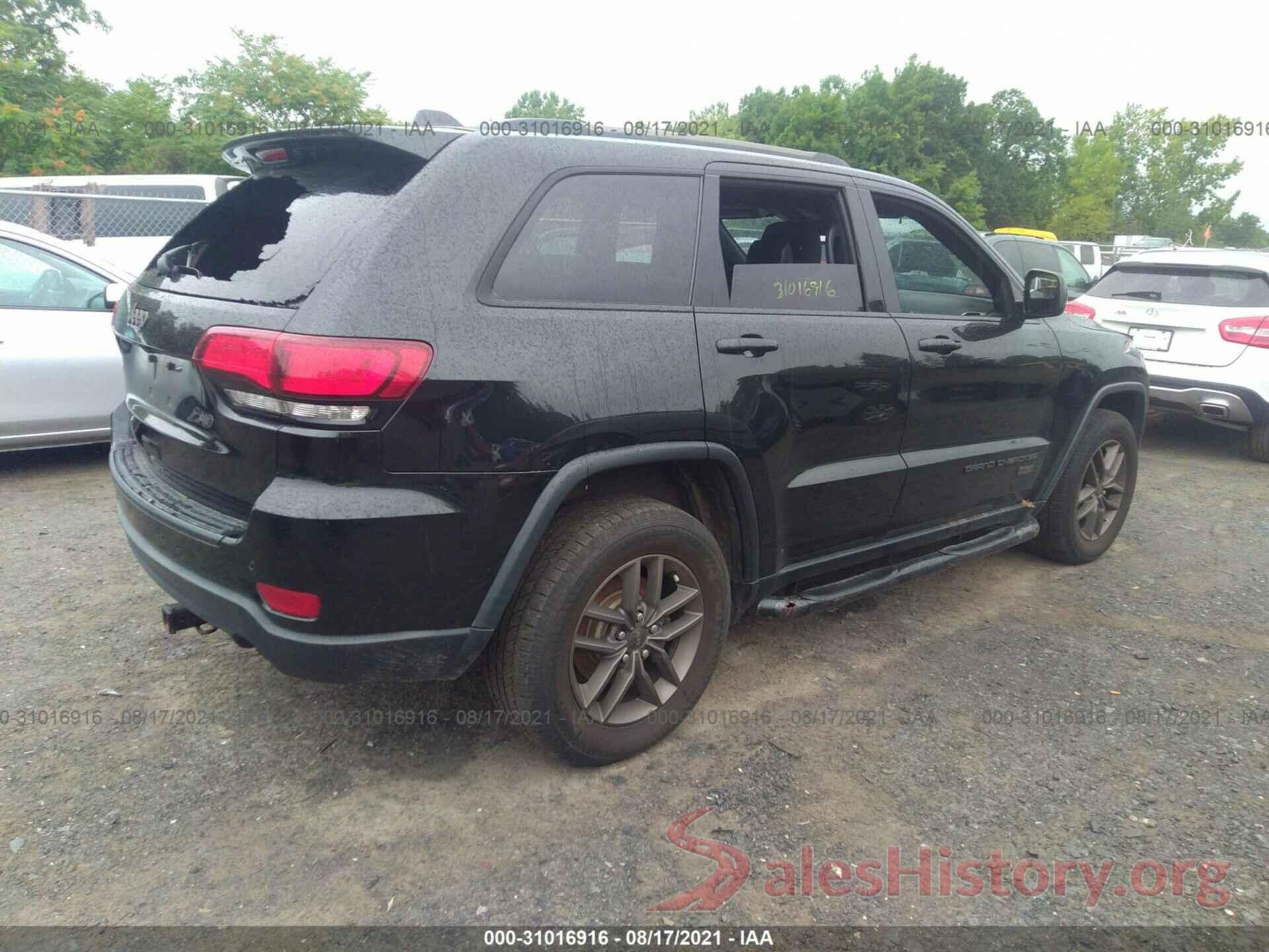 1C4RJFAG6GC359848 2016 JEEP GRAND CHEROKEE