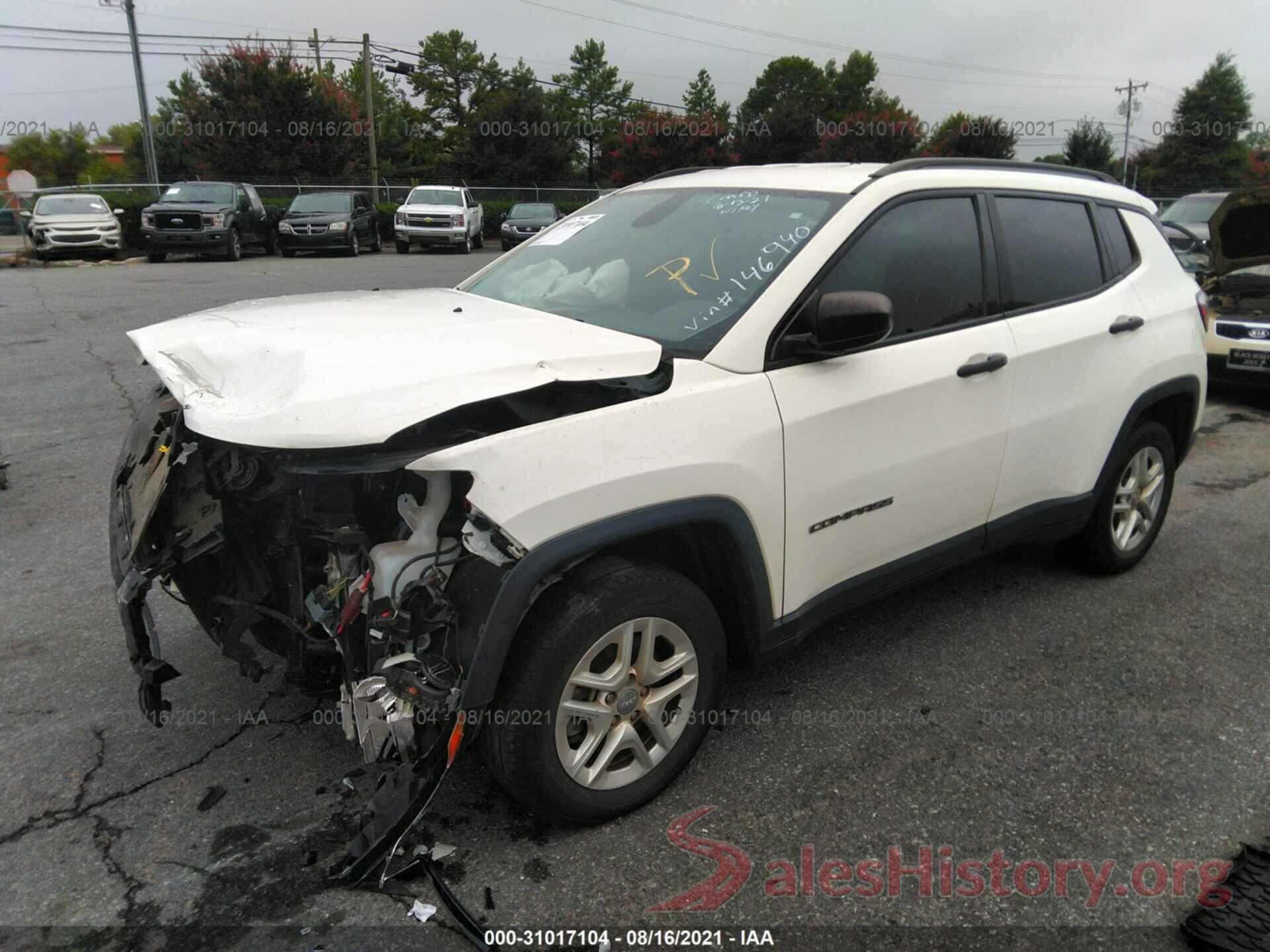 3C4NJCAB7JT146940 2018 JEEP COMPASS