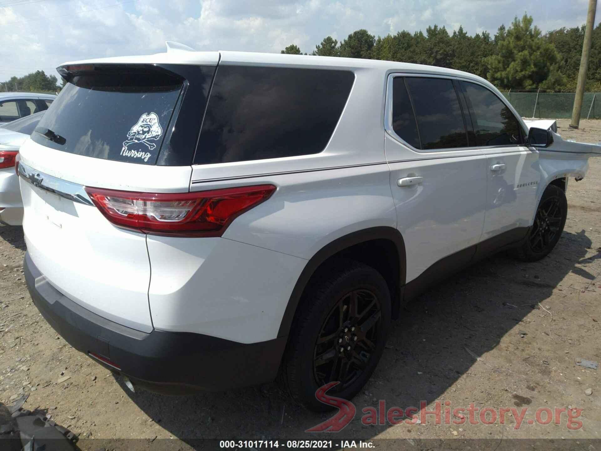 1GNERFKW3KJ107385 2019 CHEVROLET TRAVERSE