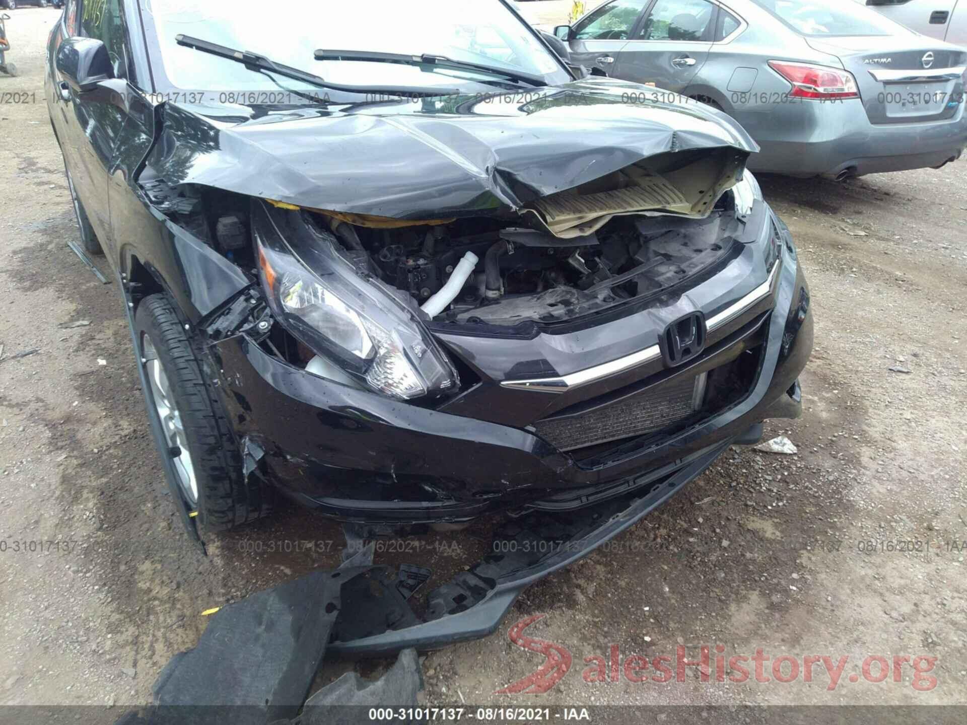 3CZRU6H31GM765684 2016 HONDA HR-V