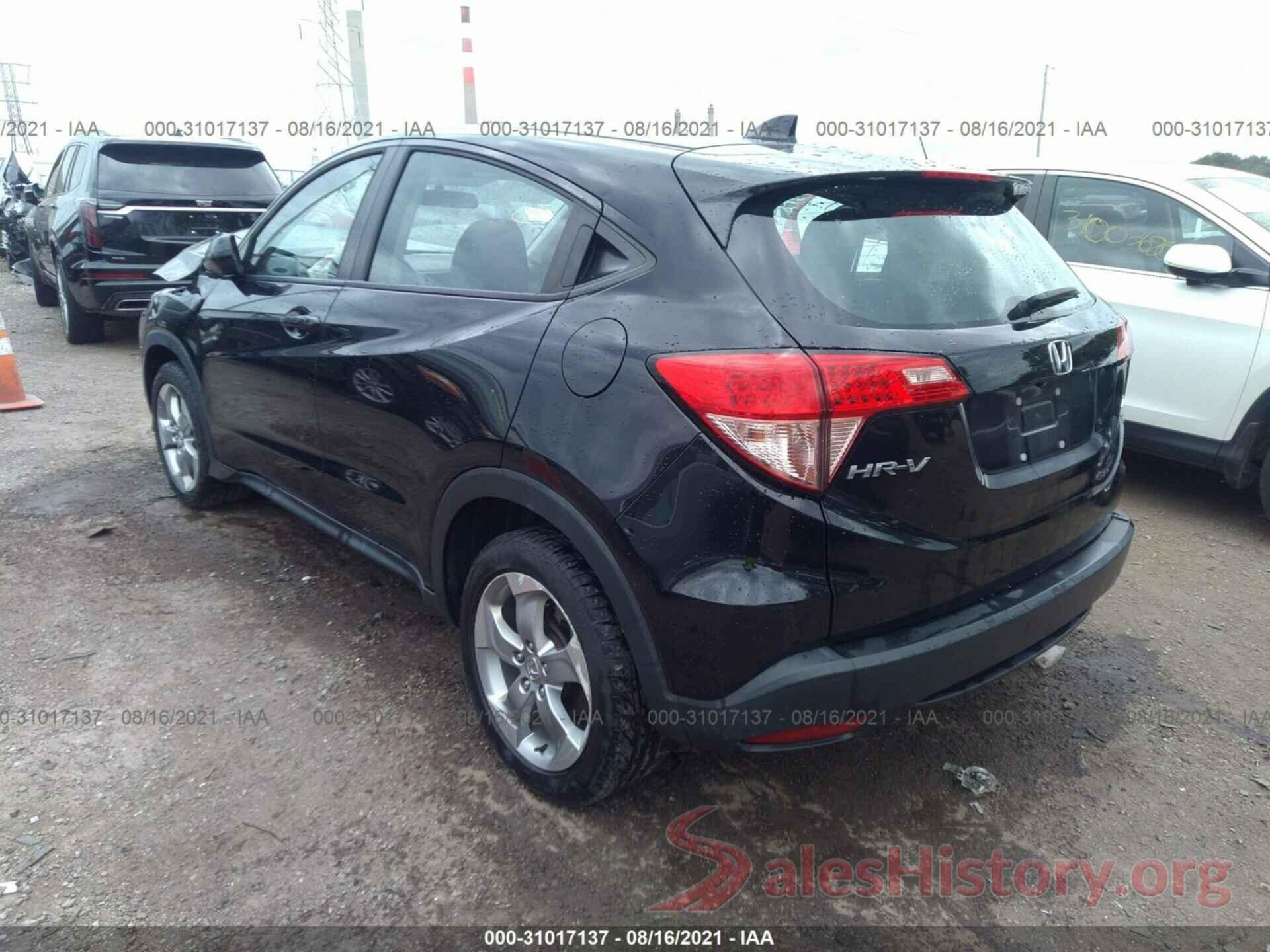 3CZRU6H31GM765684 2016 HONDA HR-V