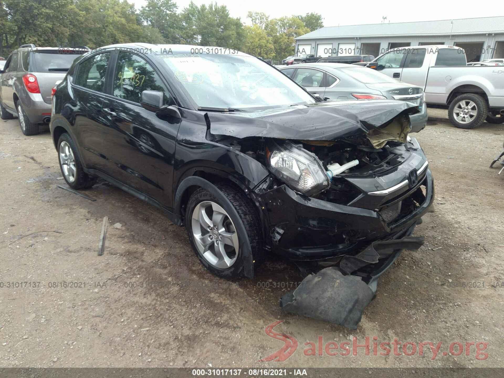 3CZRU6H31GM765684 2016 HONDA HR-V