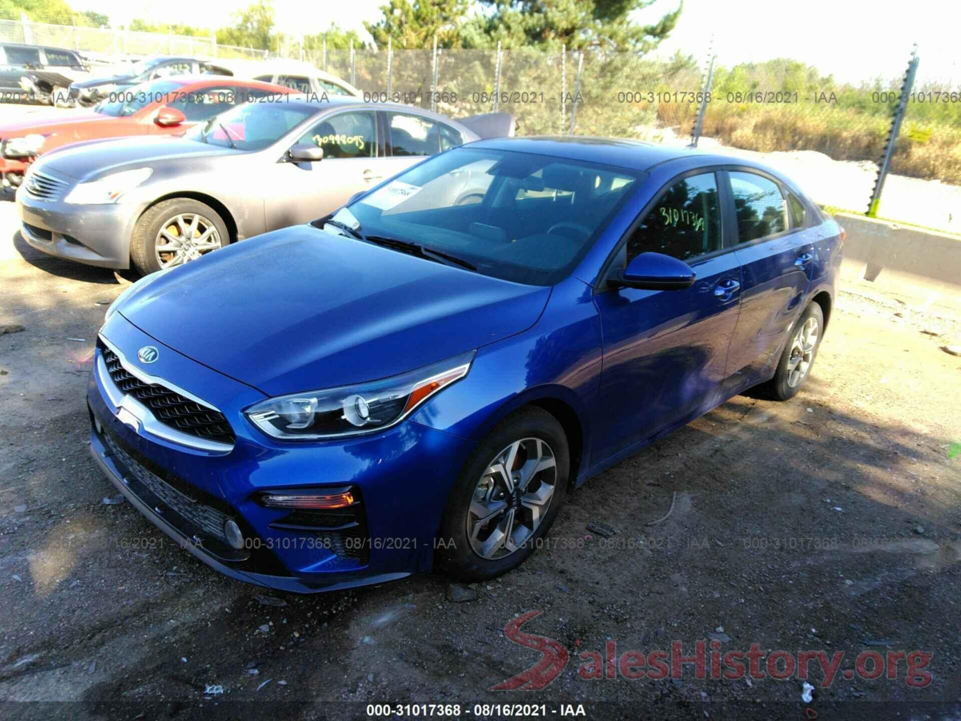 3KPF24ADXME381723 2021 KIA FORTE