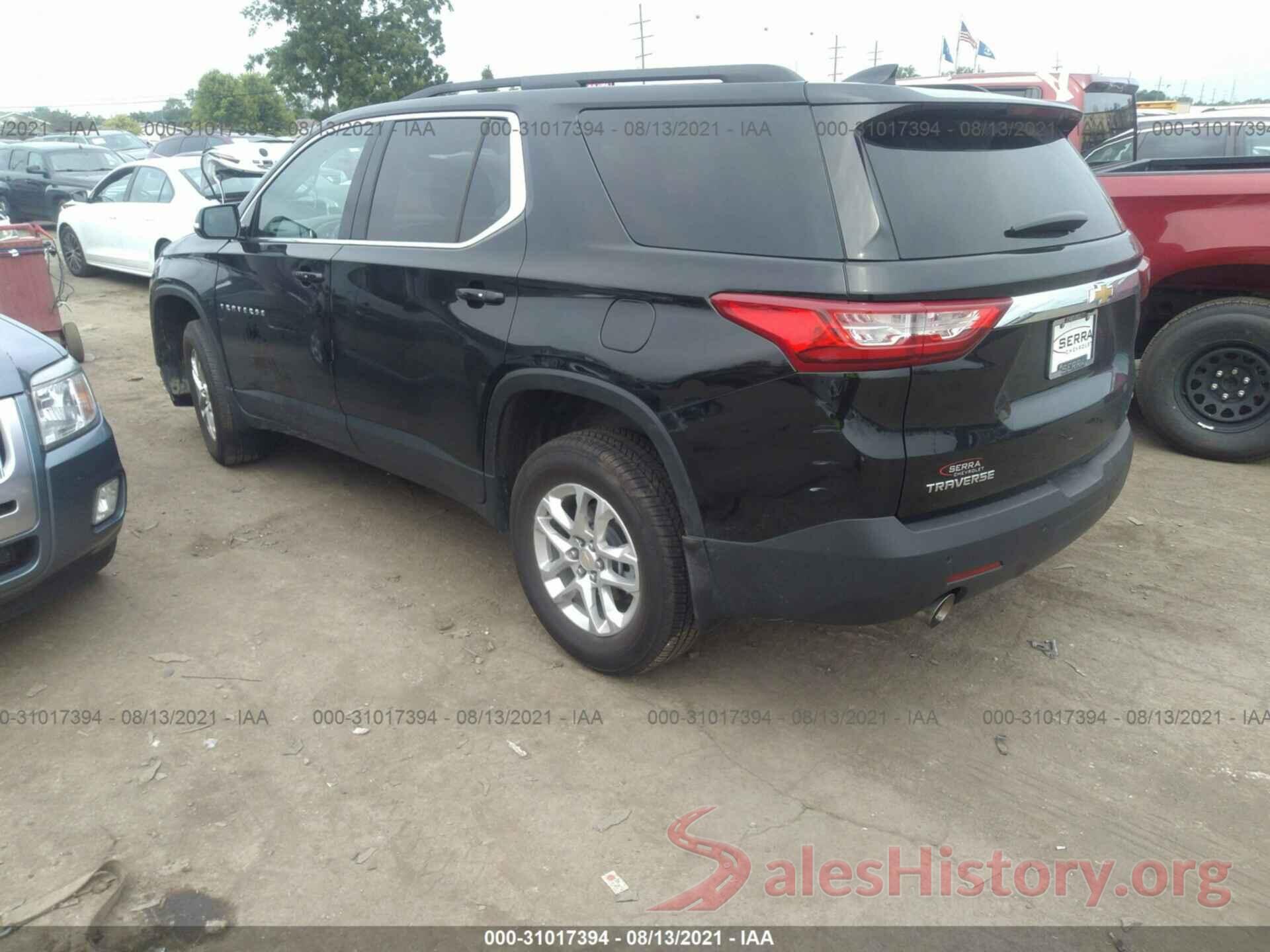 1GNERGKW2LJ217822 2020 CHEVROLET TRAVERSE