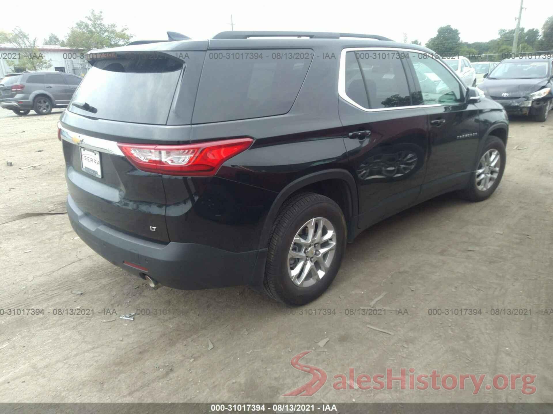 1GNERGKW2LJ217822 2020 CHEVROLET TRAVERSE