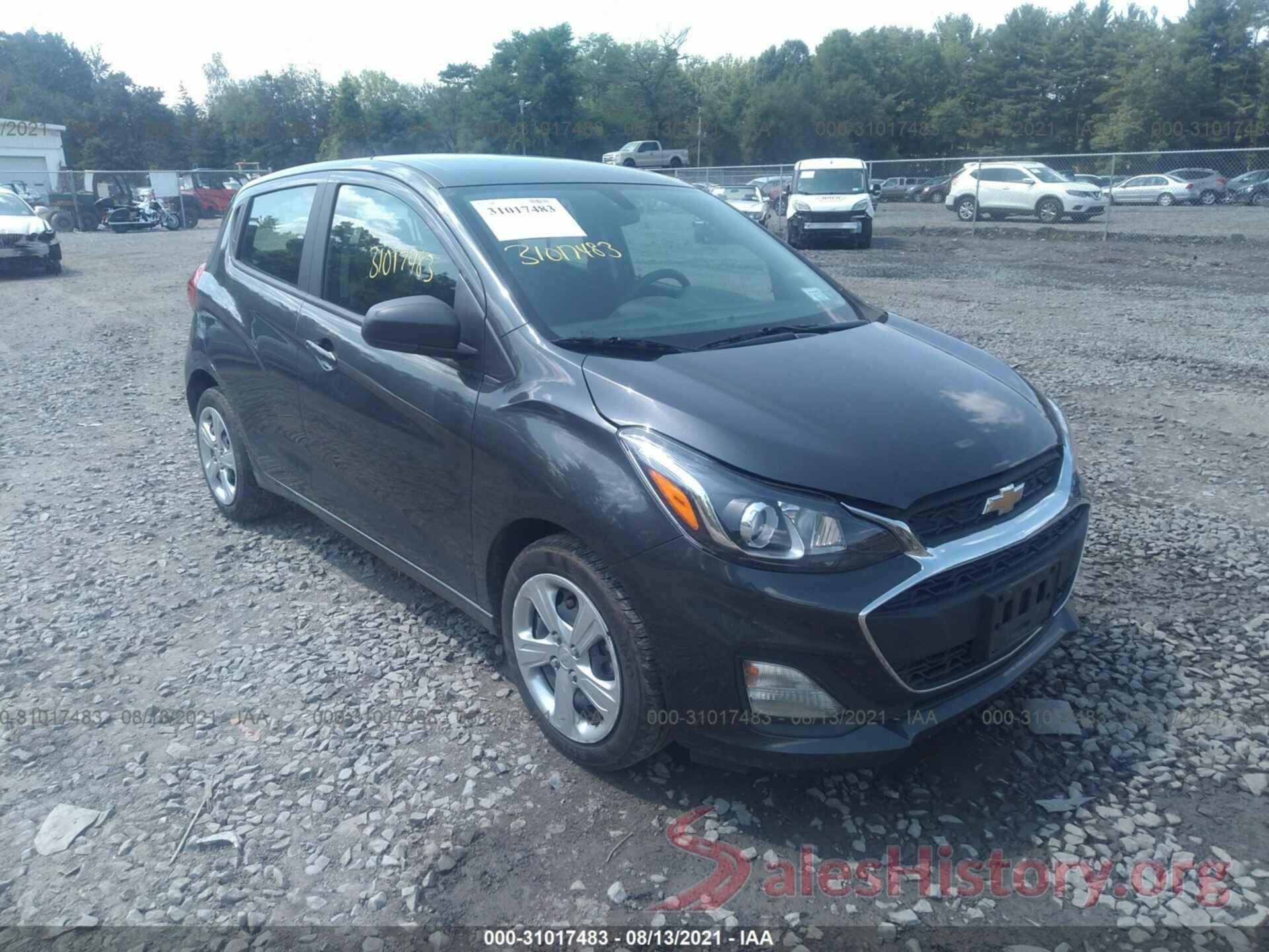 KL8CB6SA2LC462507 2020 CHEVROLET SPARK