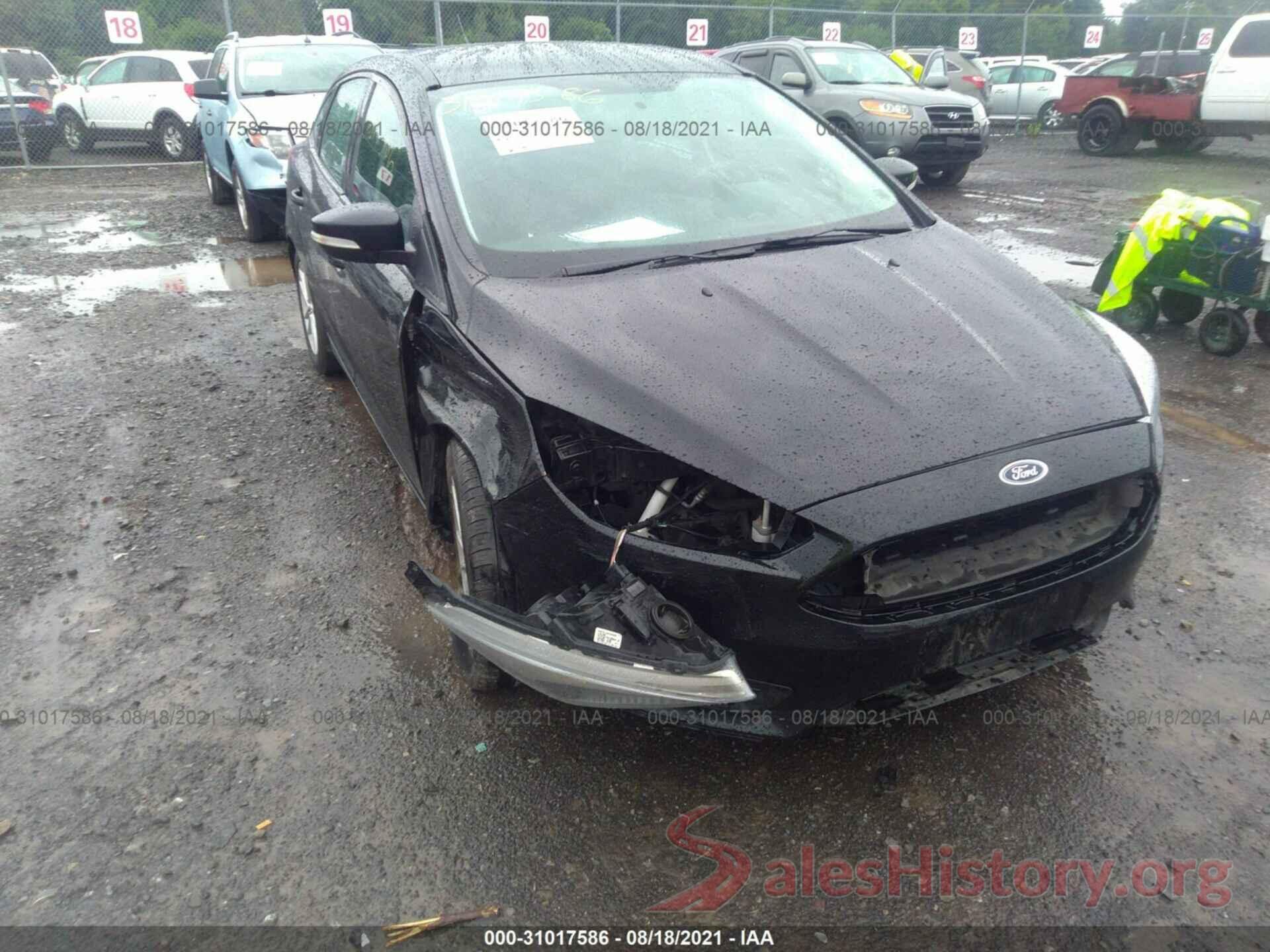 1FADP3F29JL254660 2018 FORD FOCUS