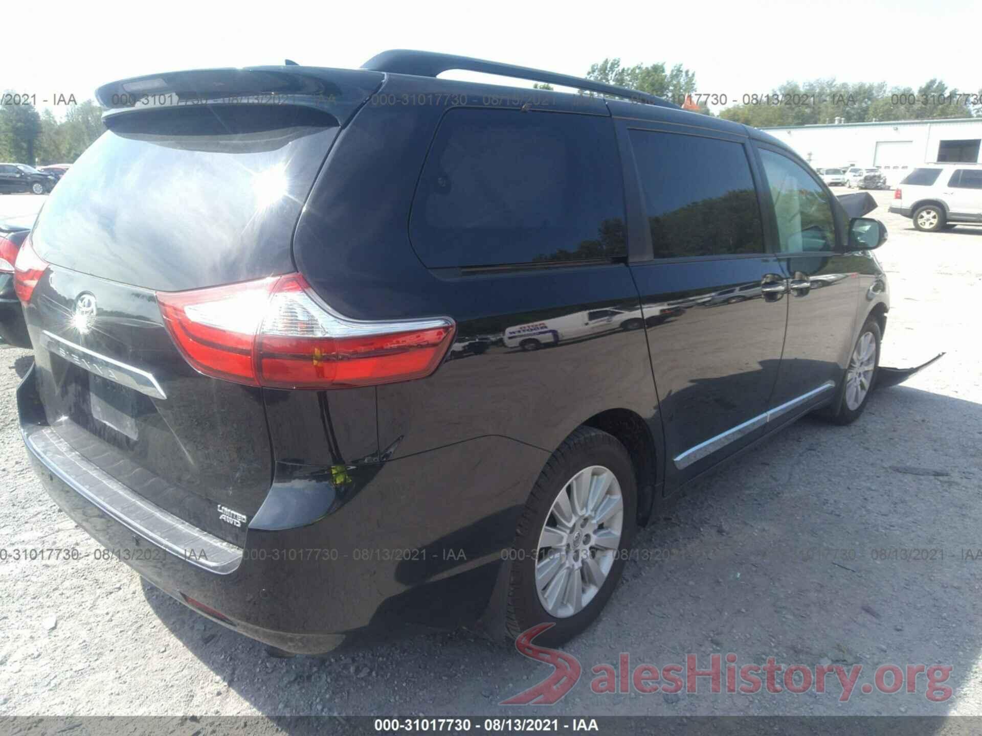 5TDDK3DC3FS119314 2015 TOYOTA SIENNA