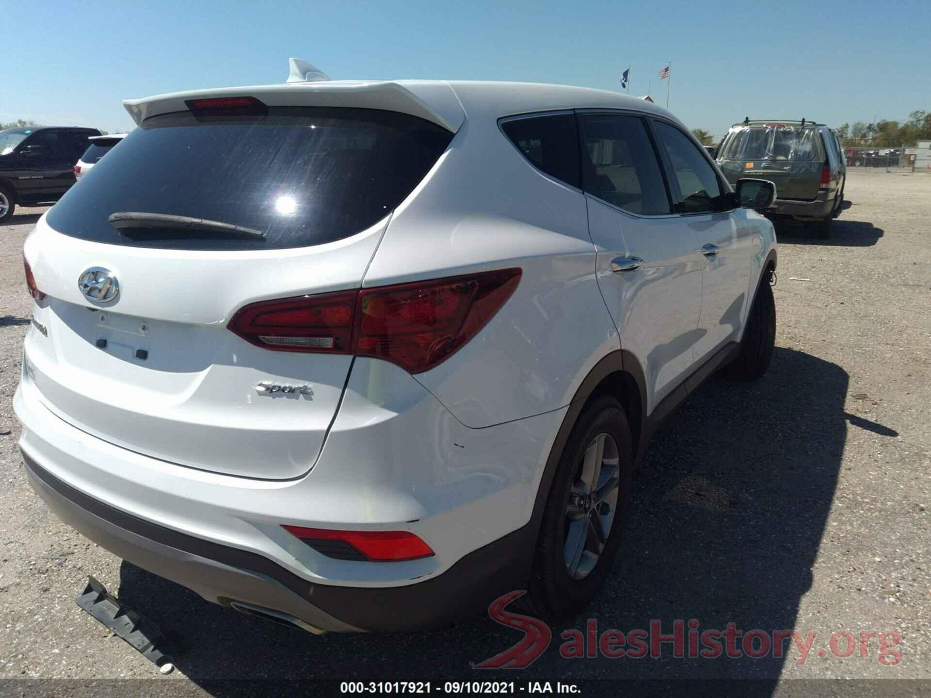 5NMZT3LB4HH004545 2017 HYUNDAI SANTA FE SPORT