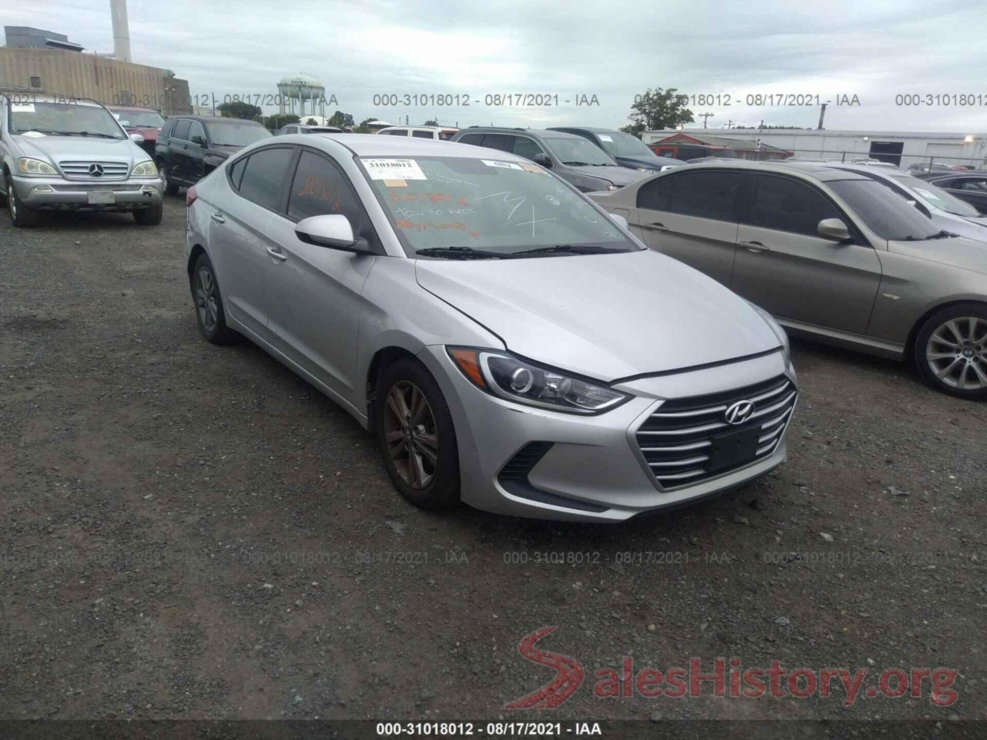 5NPD84LF7HH118059 2017 HYUNDAI ELANTRA