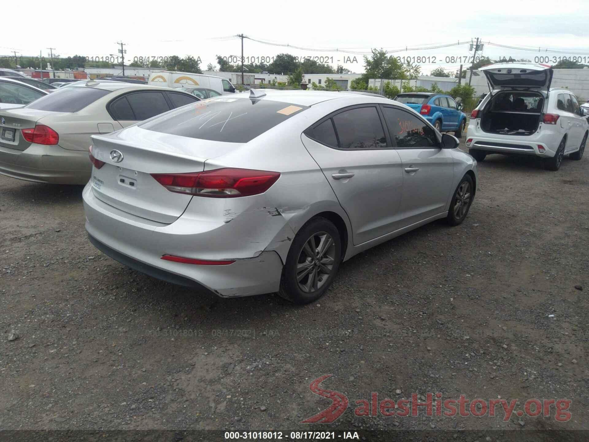 5NPD84LF7HH118059 2017 HYUNDAI ELANTRA