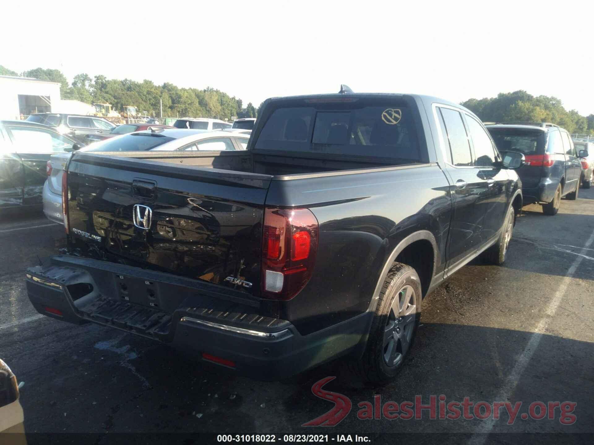 5FPYK3F73LB000803 2020 HONDA RIDGELINE